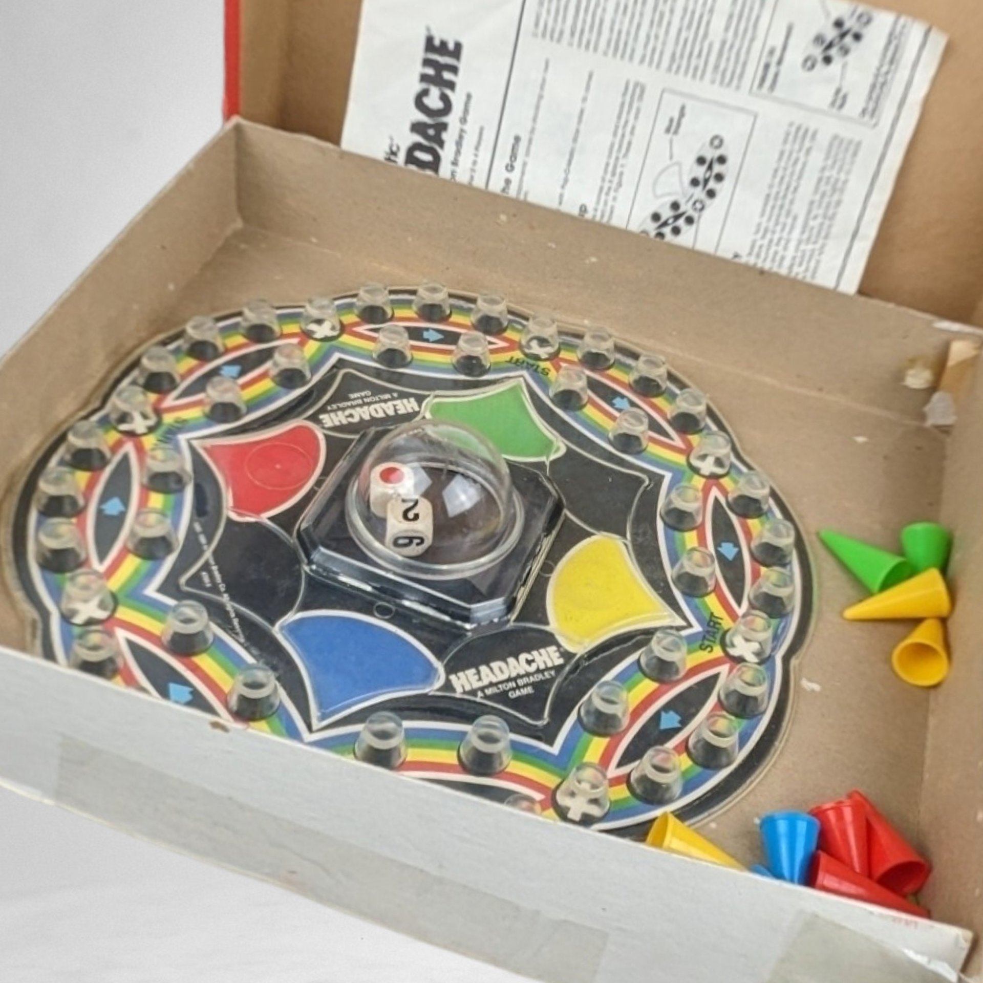 1986 Pop-O-Matic Headache Game: Retro Fun for the Whole Family