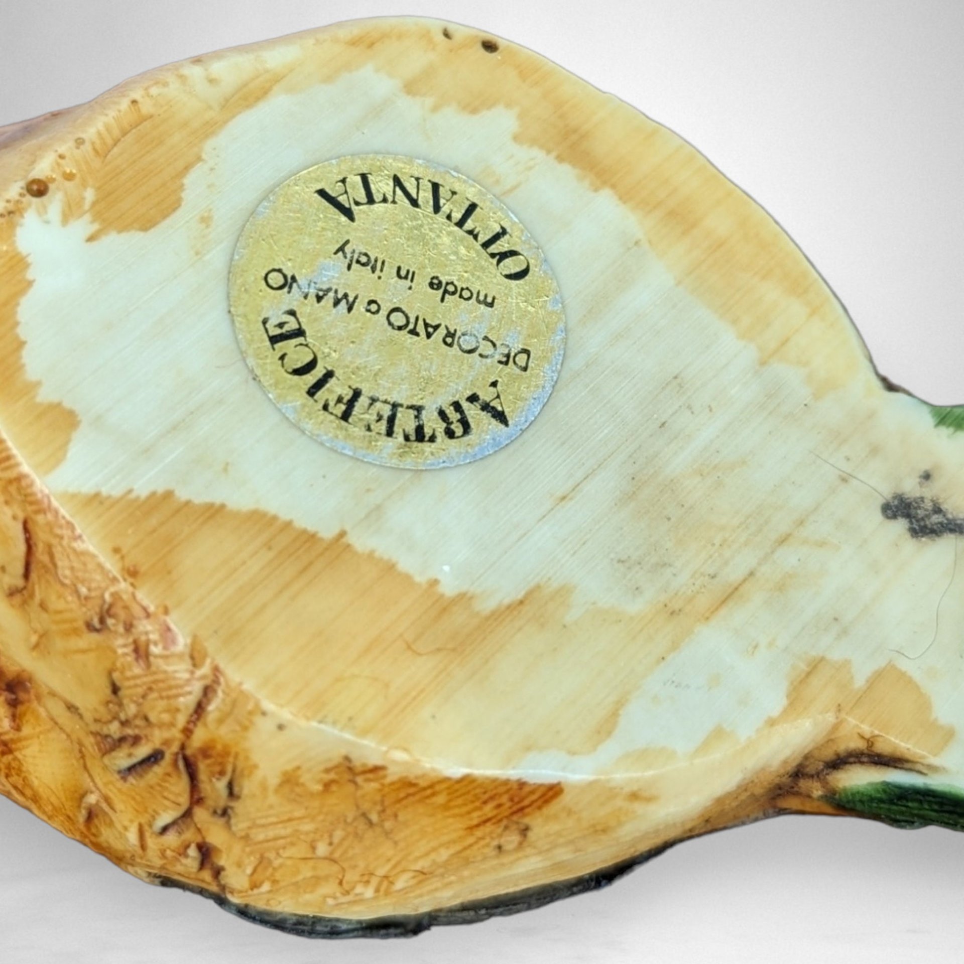 Vintage Duck Figurine - Exquisite Italian Craftsmanship