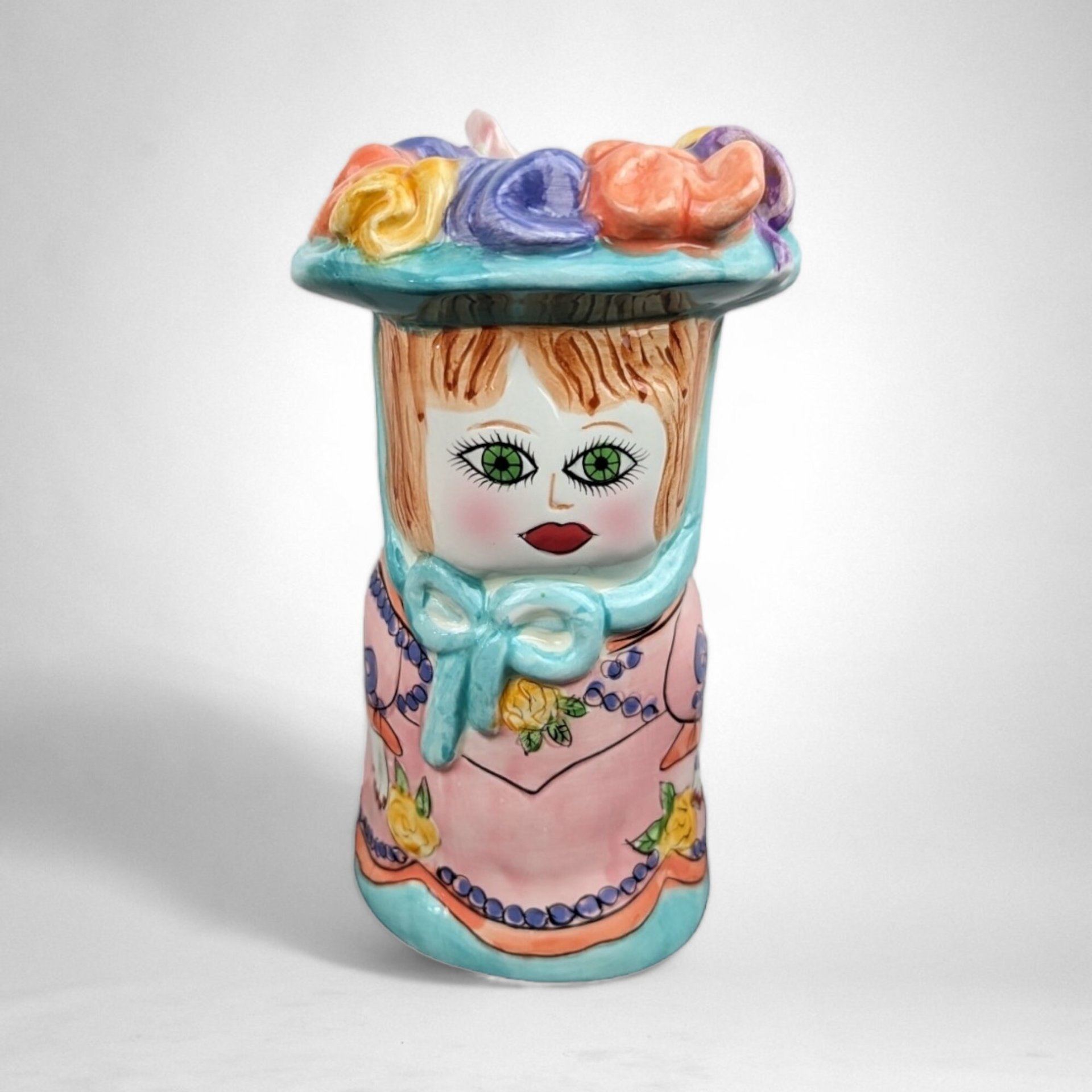 Pair of Ganz Susan Paley Bella Casa Vases - Melissa and Emma
