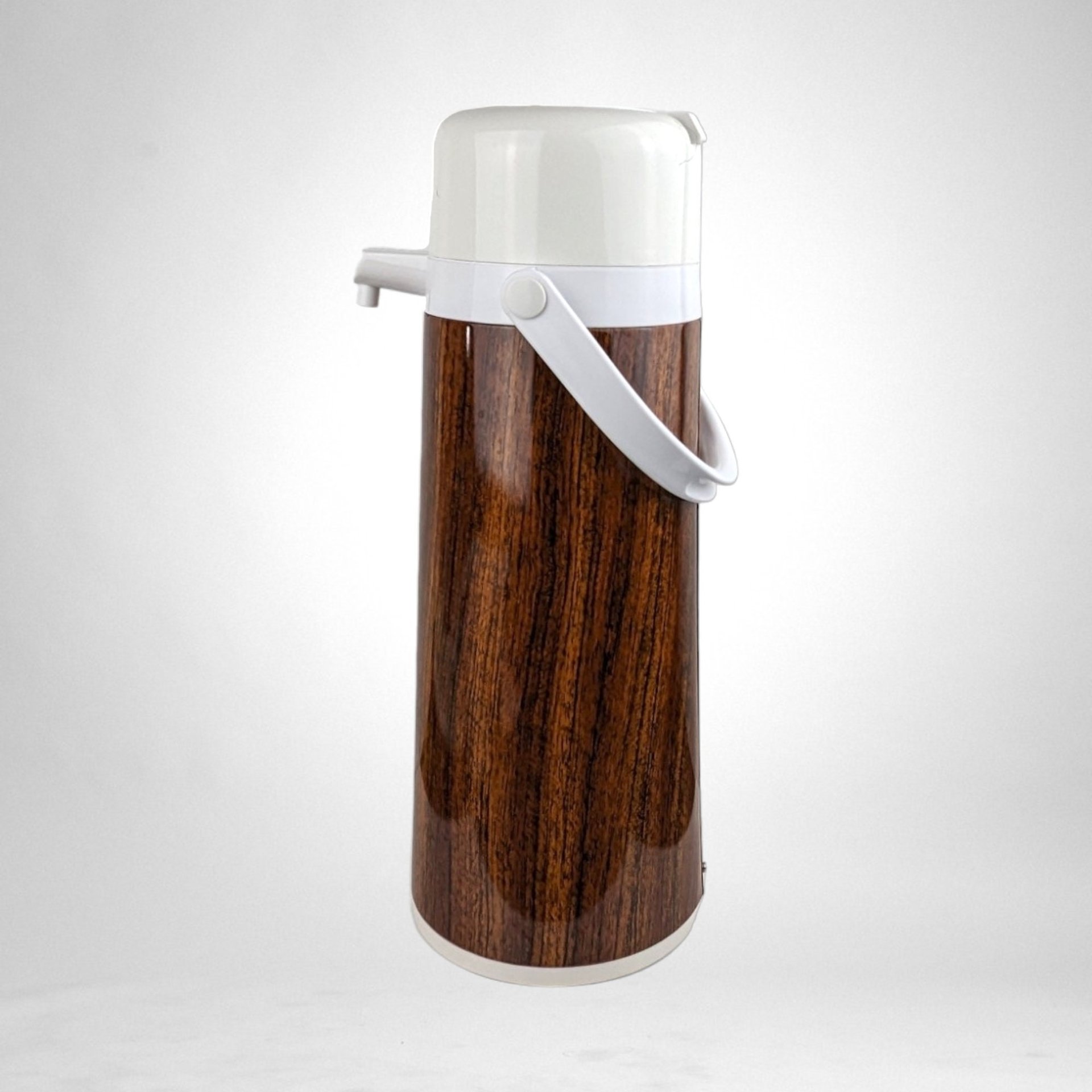 Vintage Diamond Wood Grain Look 1.9 Litre Airpot