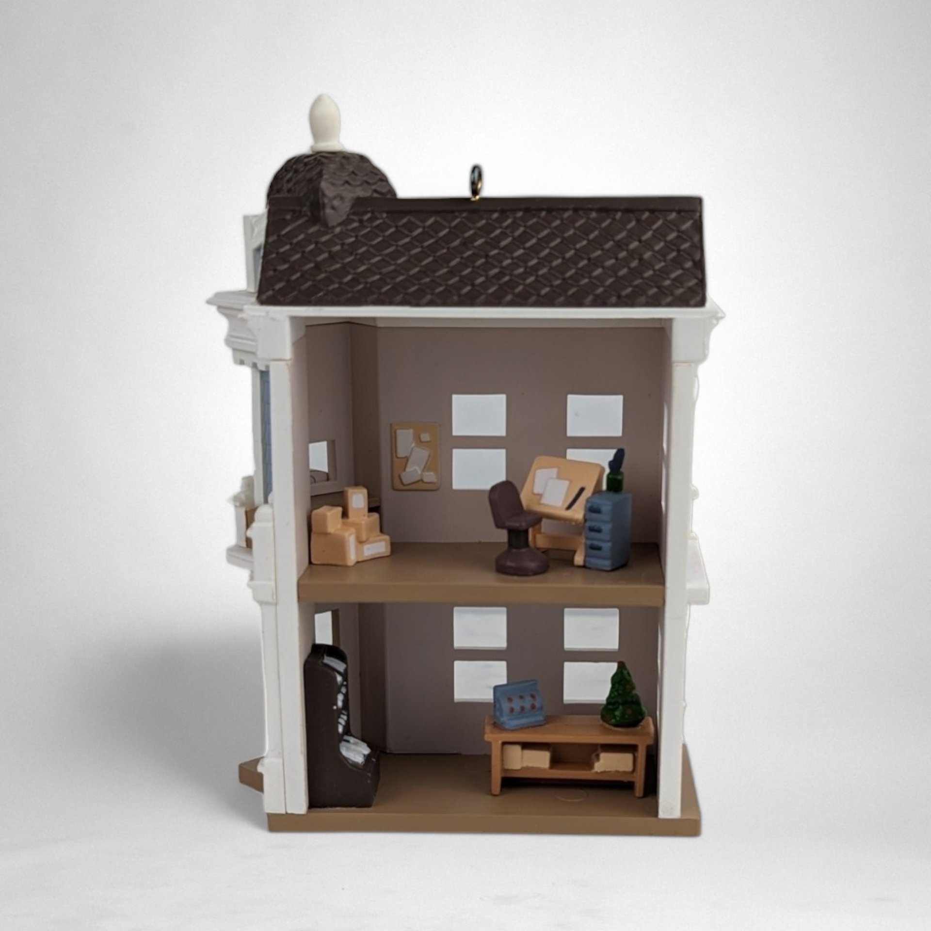 Vintage 1988 Hallmark Hall Bro's Card Shop Ornament - Timeless Holiday Memories