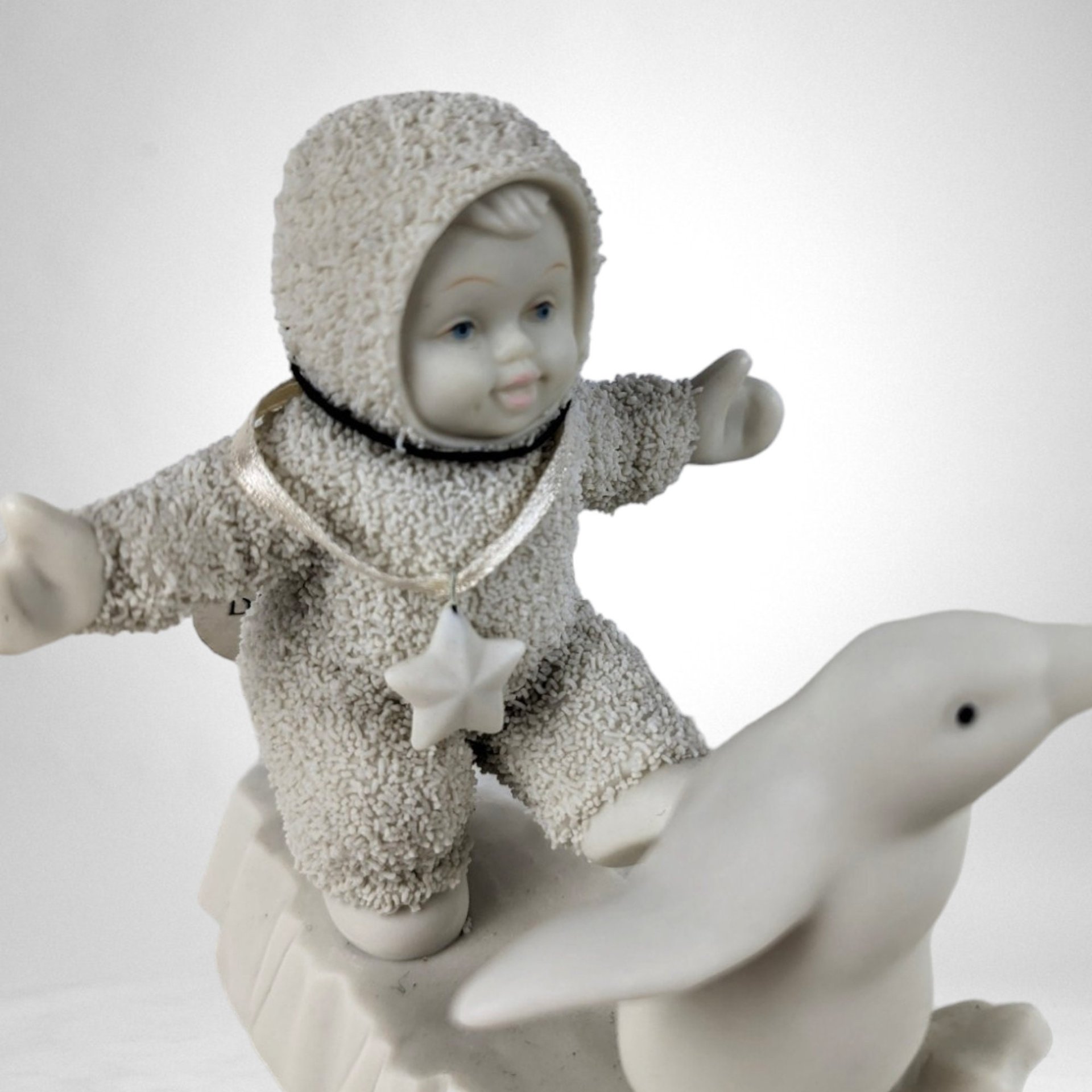 Vintage 2000 Dept. 56 Snowbabies "Perfect Balance" Figurine - Collectible Winter Decor