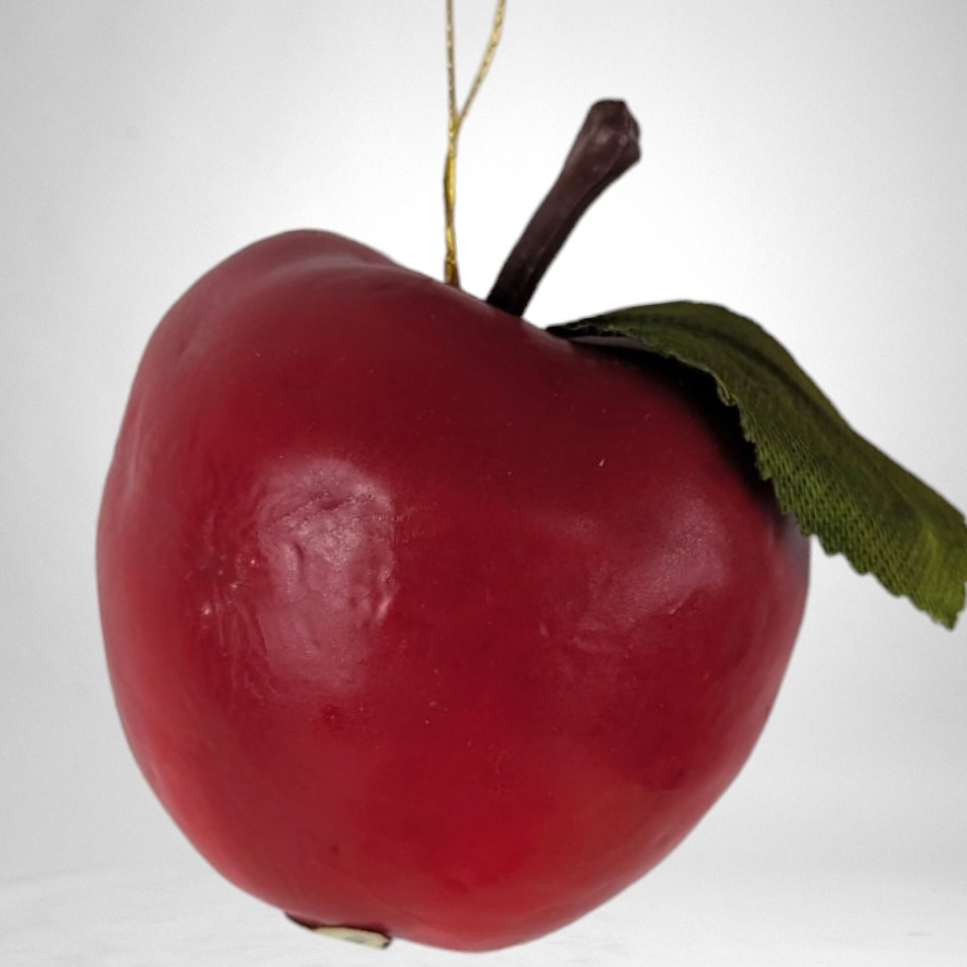 Vintage Set of 12 Sears Apple Ornaments - Classic Holiday Decorations