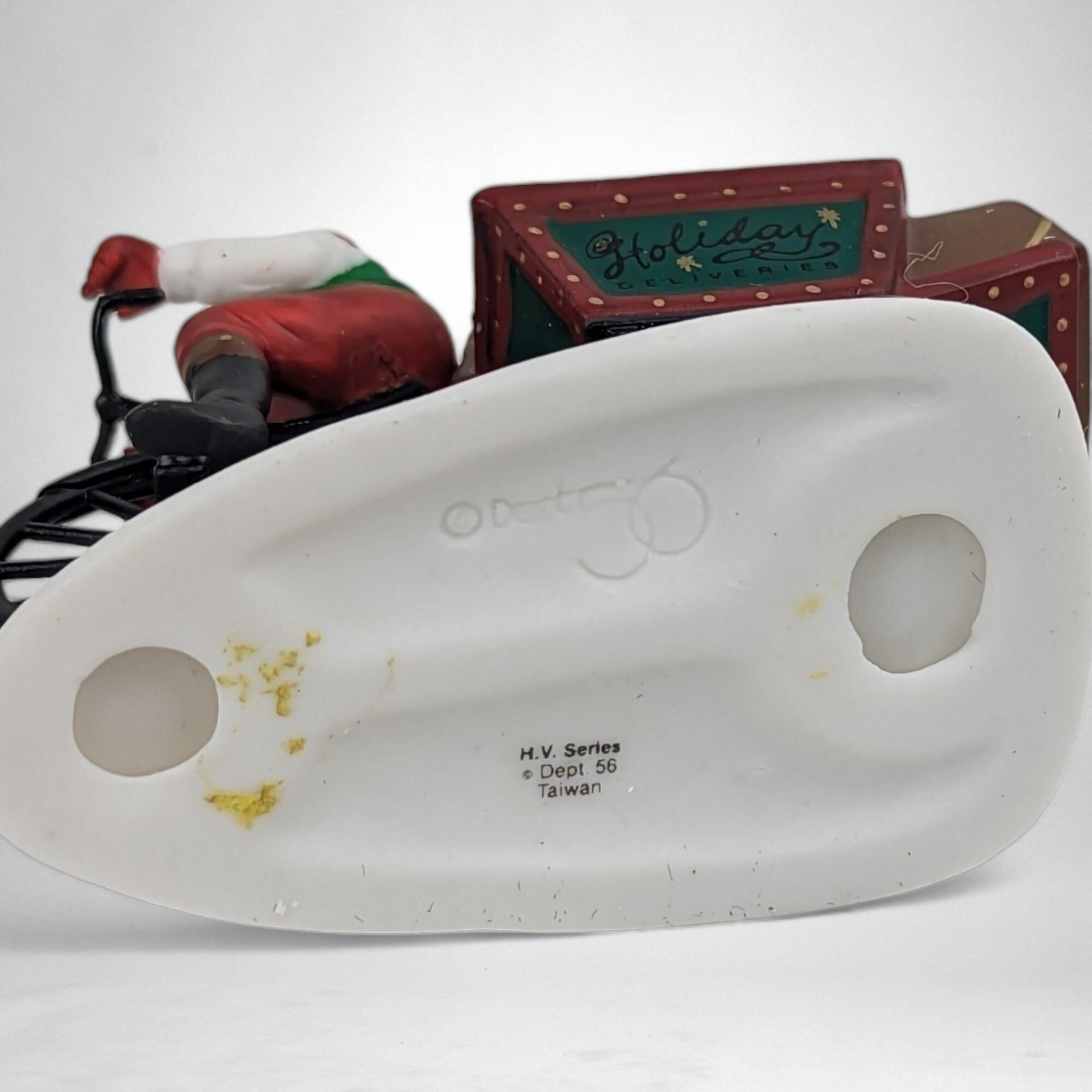 Vintage Dept. 56 Holiday Deliveries North Pole Figurine - Festive Christmas Collectible