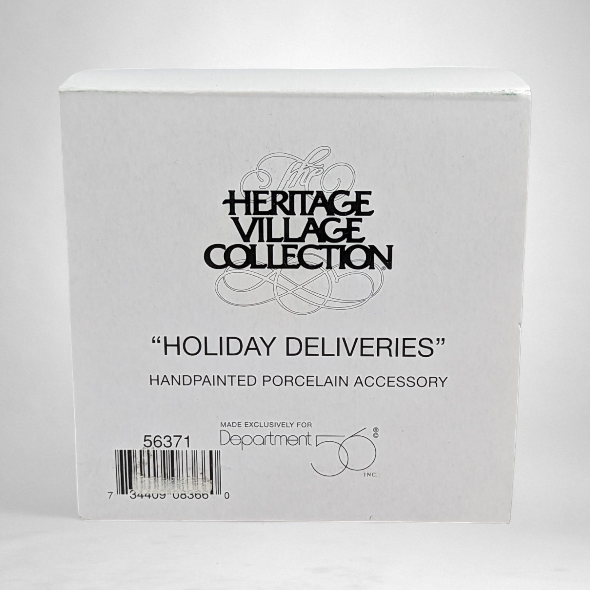 Vintage Dept. 56 Holiday Deliveries North Pole Figurine - Festive Christmas Collectible