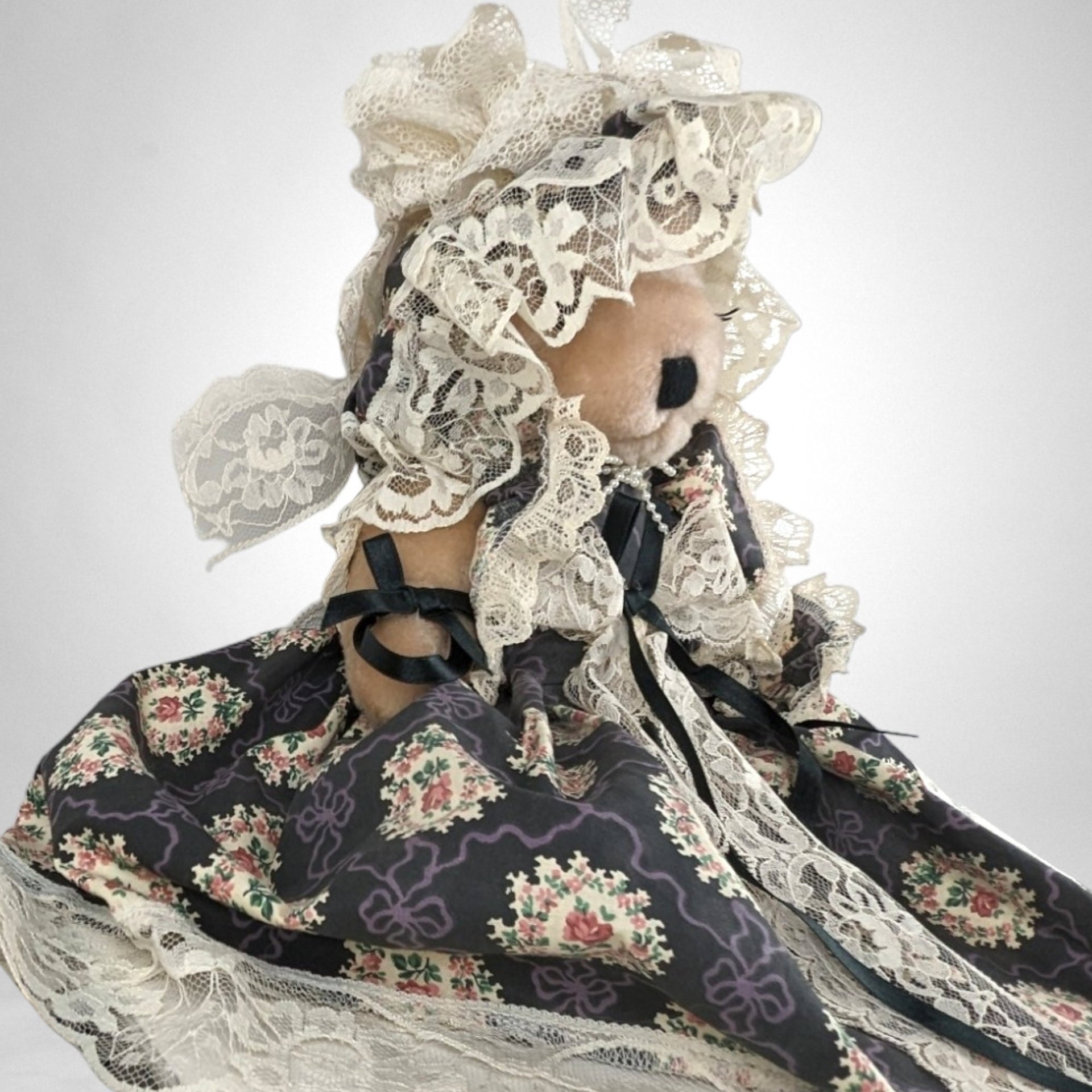 1993 Beary Special Creations Sharon Elise Handcrafted Bear, Vintage Teddy Bear, Collectible Bear,  Poseable Bear, Plush Toy