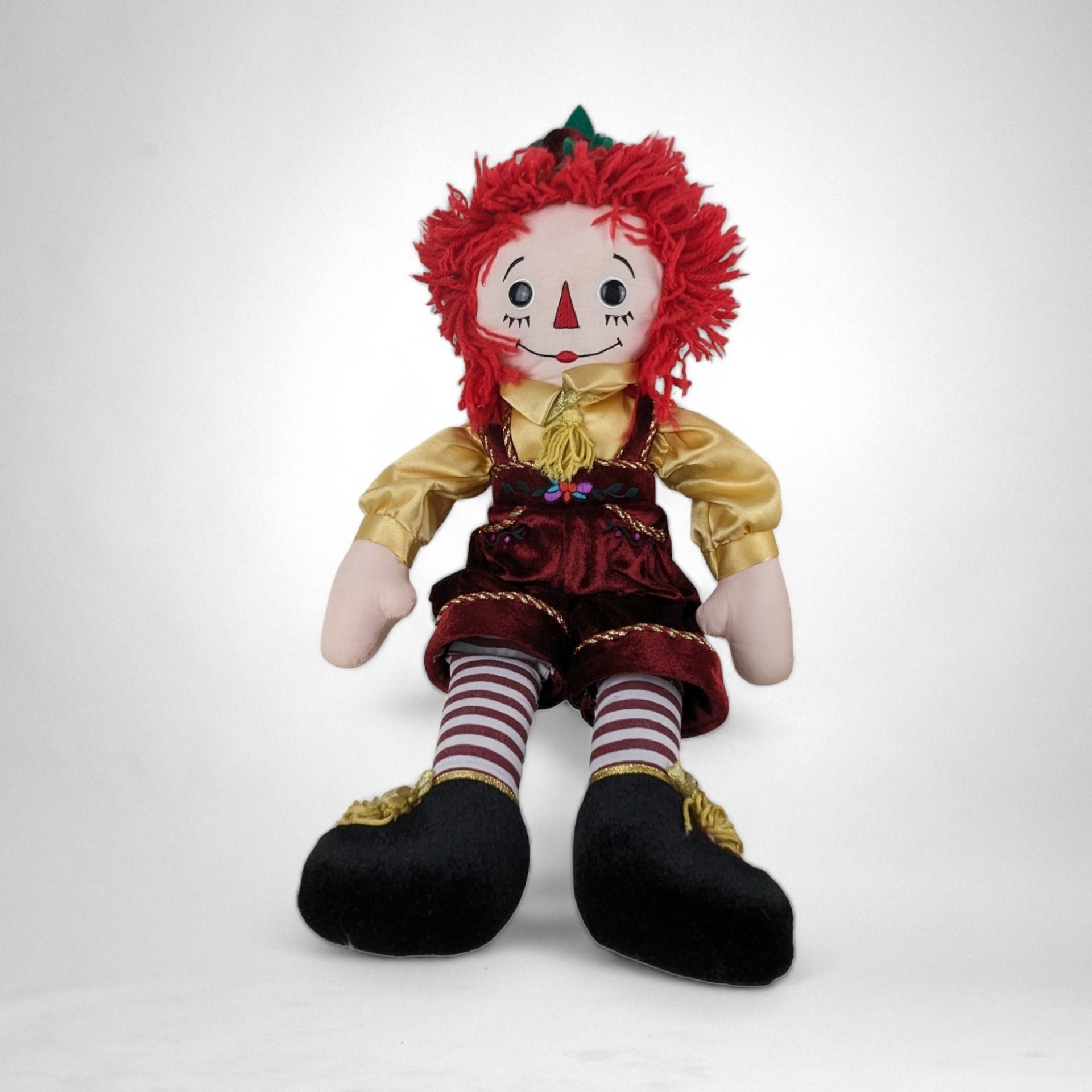 Vintage Applause 18" Raggedy Ann and Andy Doll Pair - Classic Collectibles