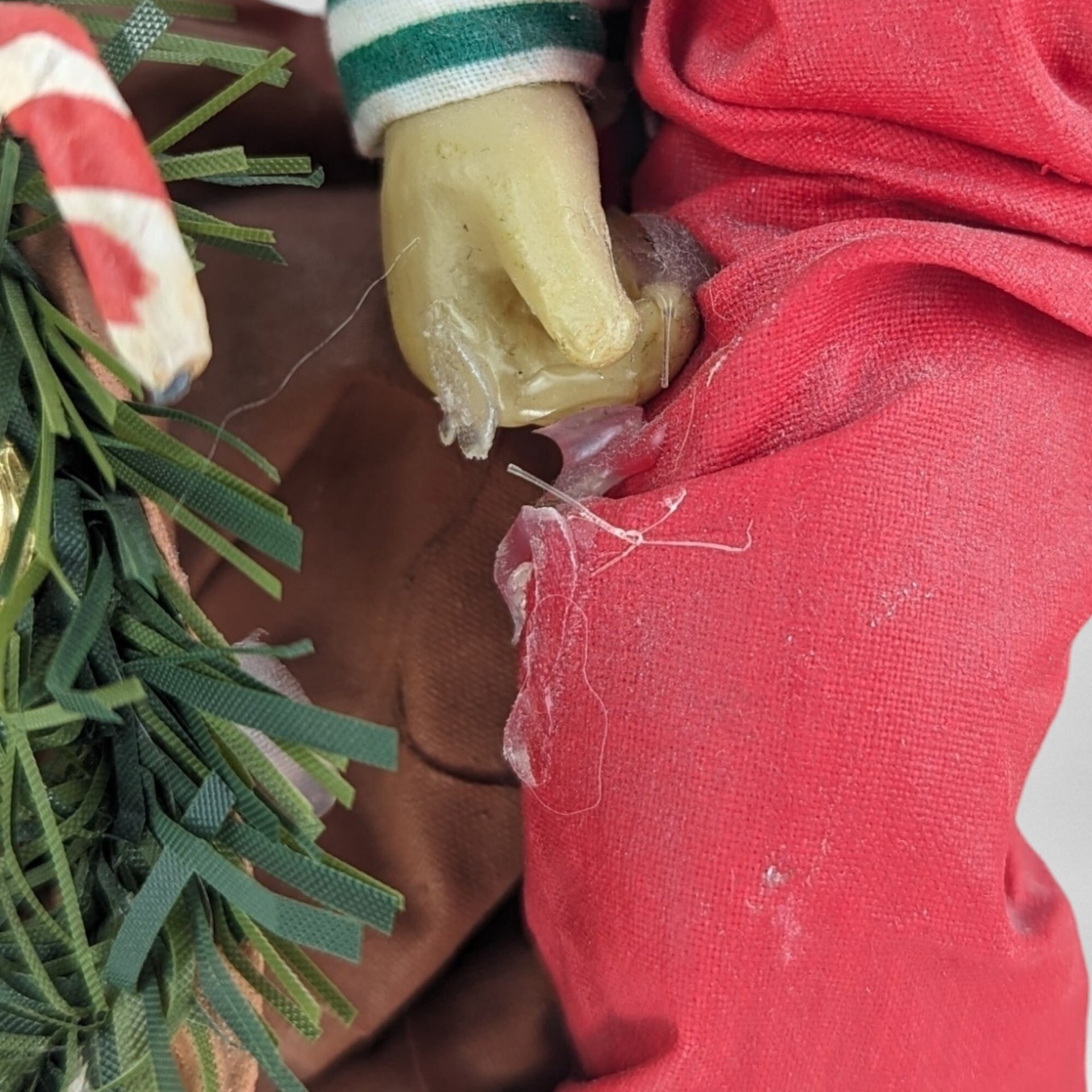 Vintage Clothique Possible Dreams Santa Claus with List - Classic Holiday Figure