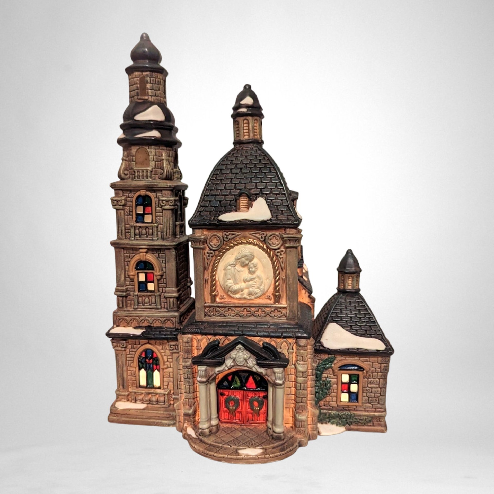 1999 Heartland Valley Deluxe Porcelain Catherdral Lighted House
