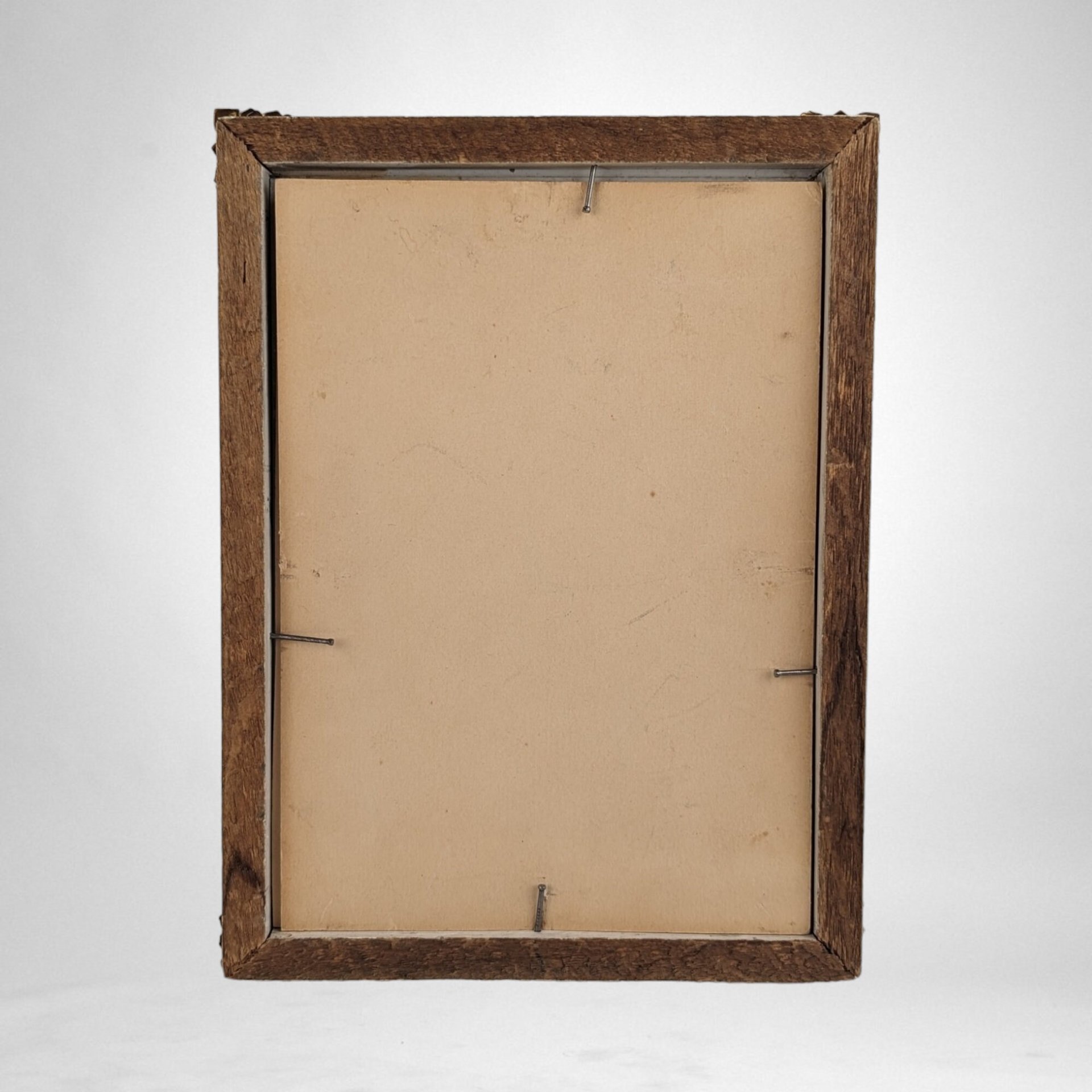 Vintage Madonna of the Grapes 8 x 6" Foil Print in Frame