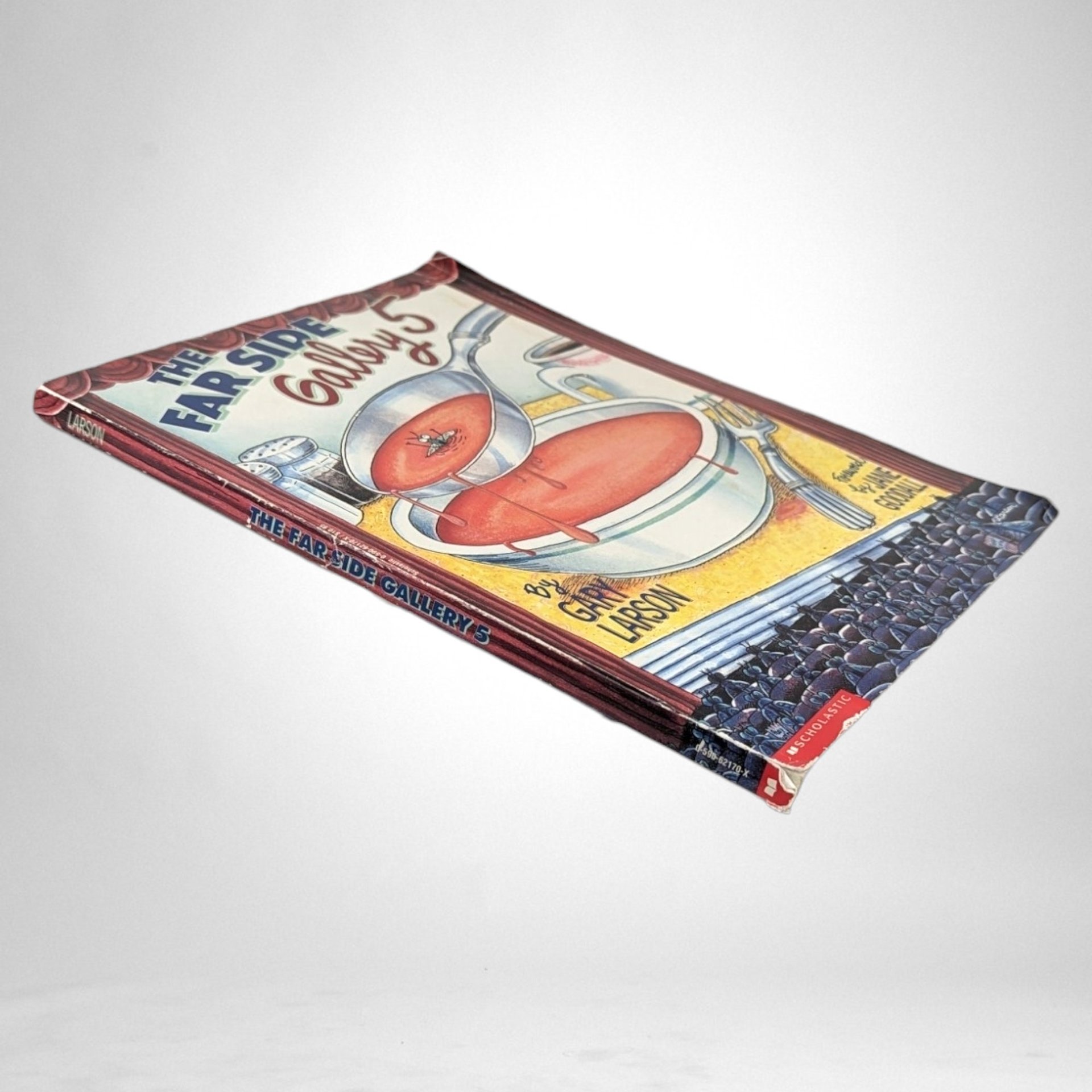 1996 The Far Side Gallery 5 by Gary Larson Softcover Book