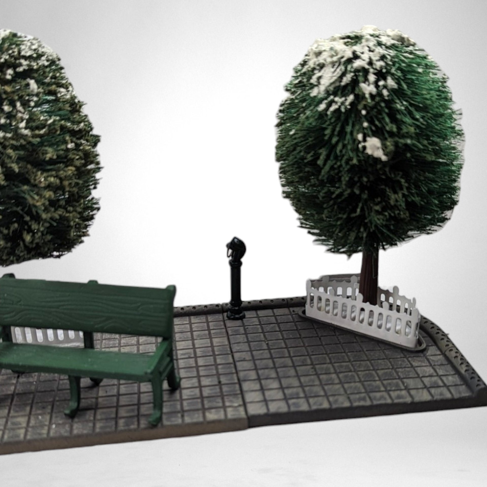 Vintage Dept. 56 Boulevard 14-Piece Accessory Set - Timeless Holiday Village Collection