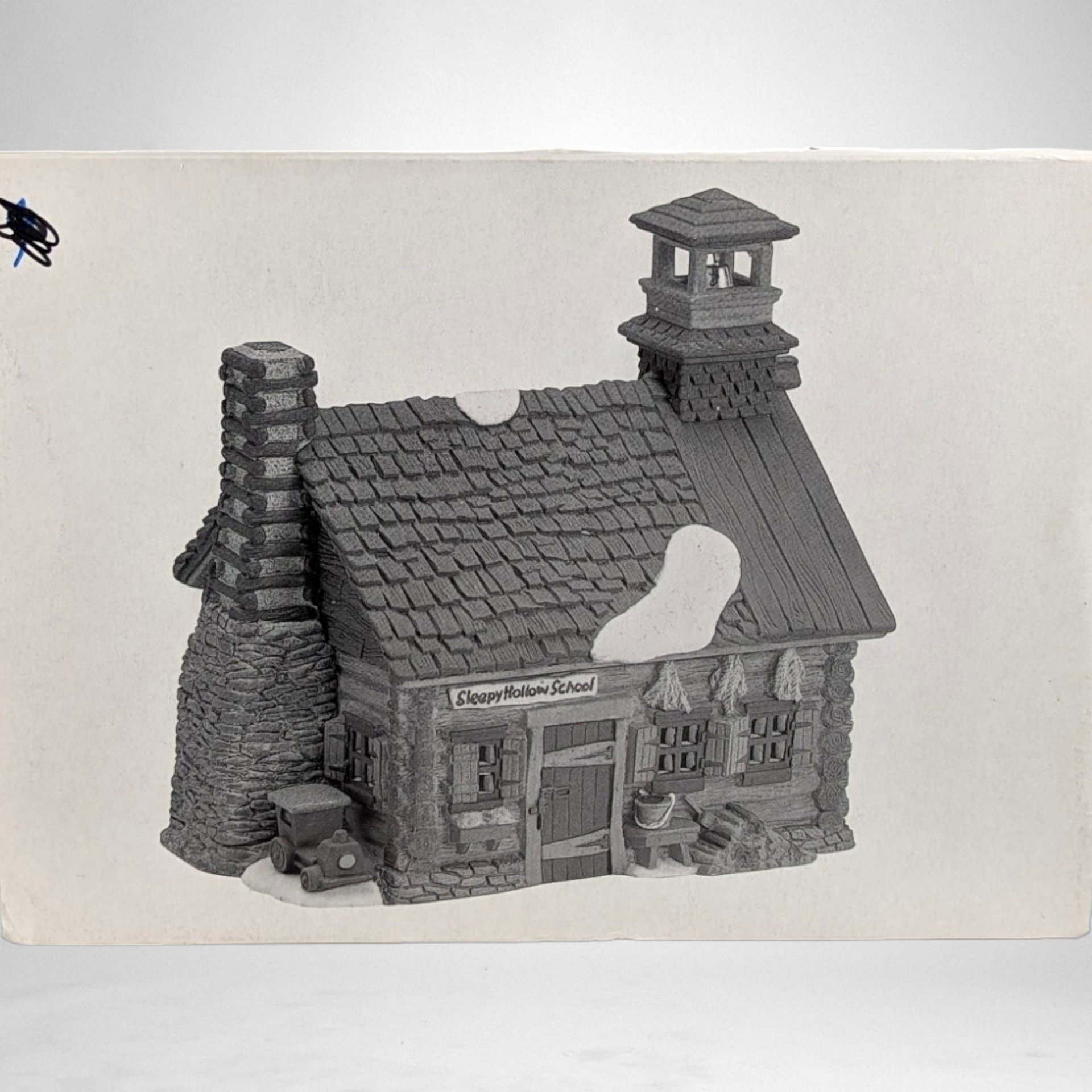 1990 Dept. 56 "Sleepy Hollow School" - Charming New England Village Collectible