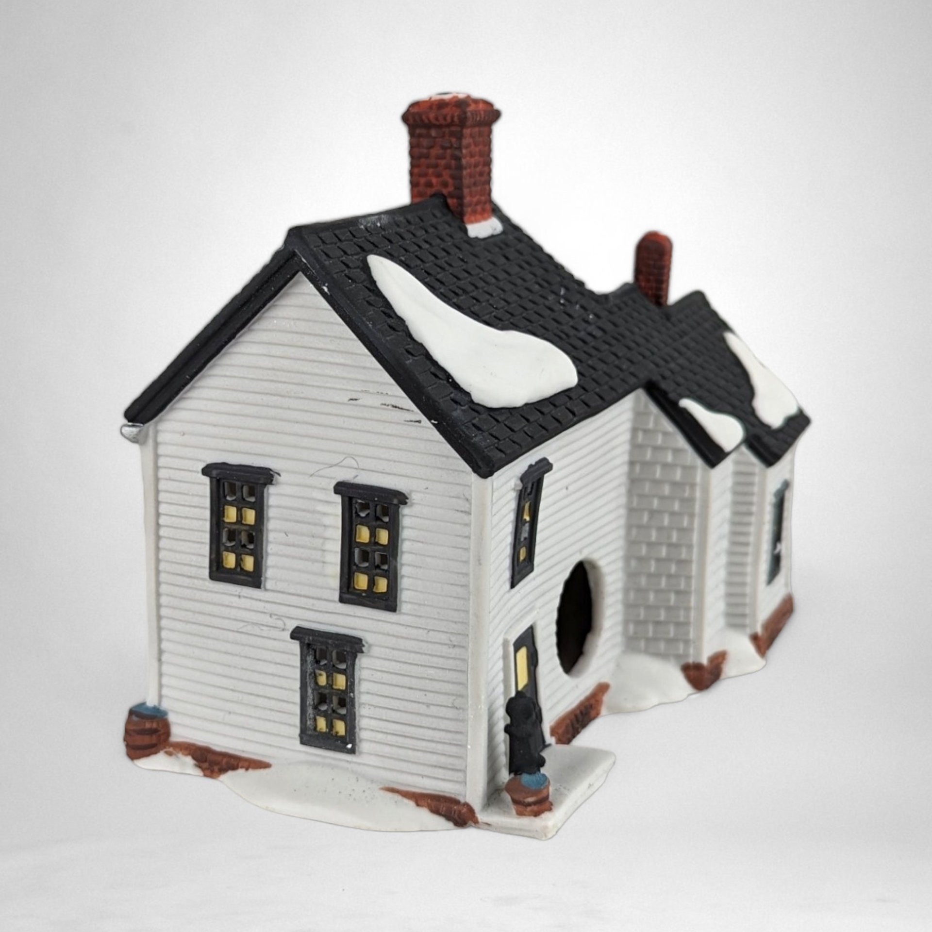 1989 Dept. 56 "Jannes Mullet Amish Farmhouse" - Vintage New England Village Collectible