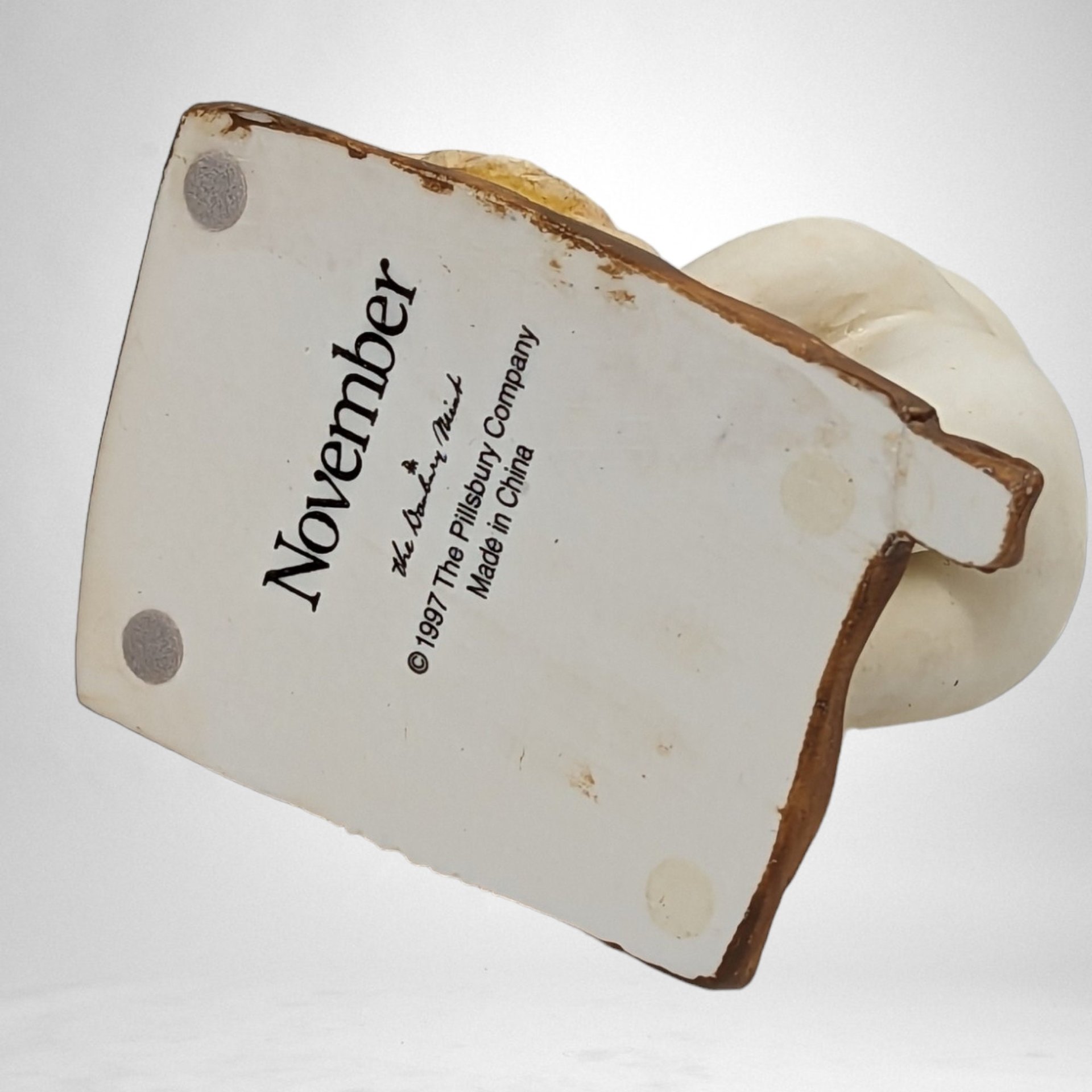 1997 Danbury Mint Pillsbury Doughboy Calendar Figurine: Your Choice of Delightful Styles