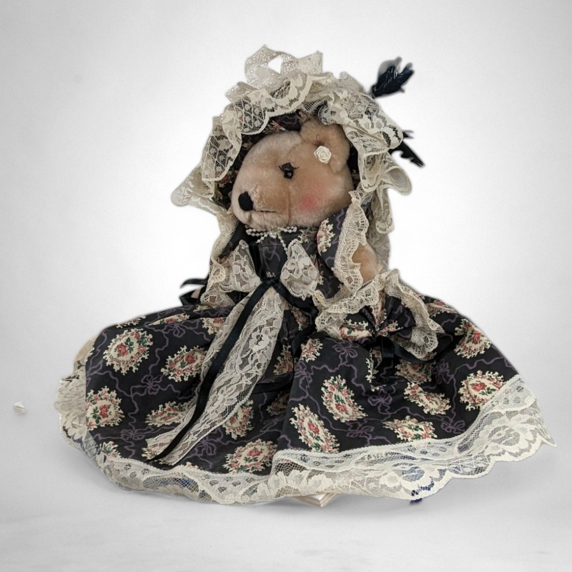 1993 Beary Special Creations Sharon Elise Handcrafted Bear, Vintage Teddy Bear, Collectible Bear,  Poseable Bear, Plush Toy