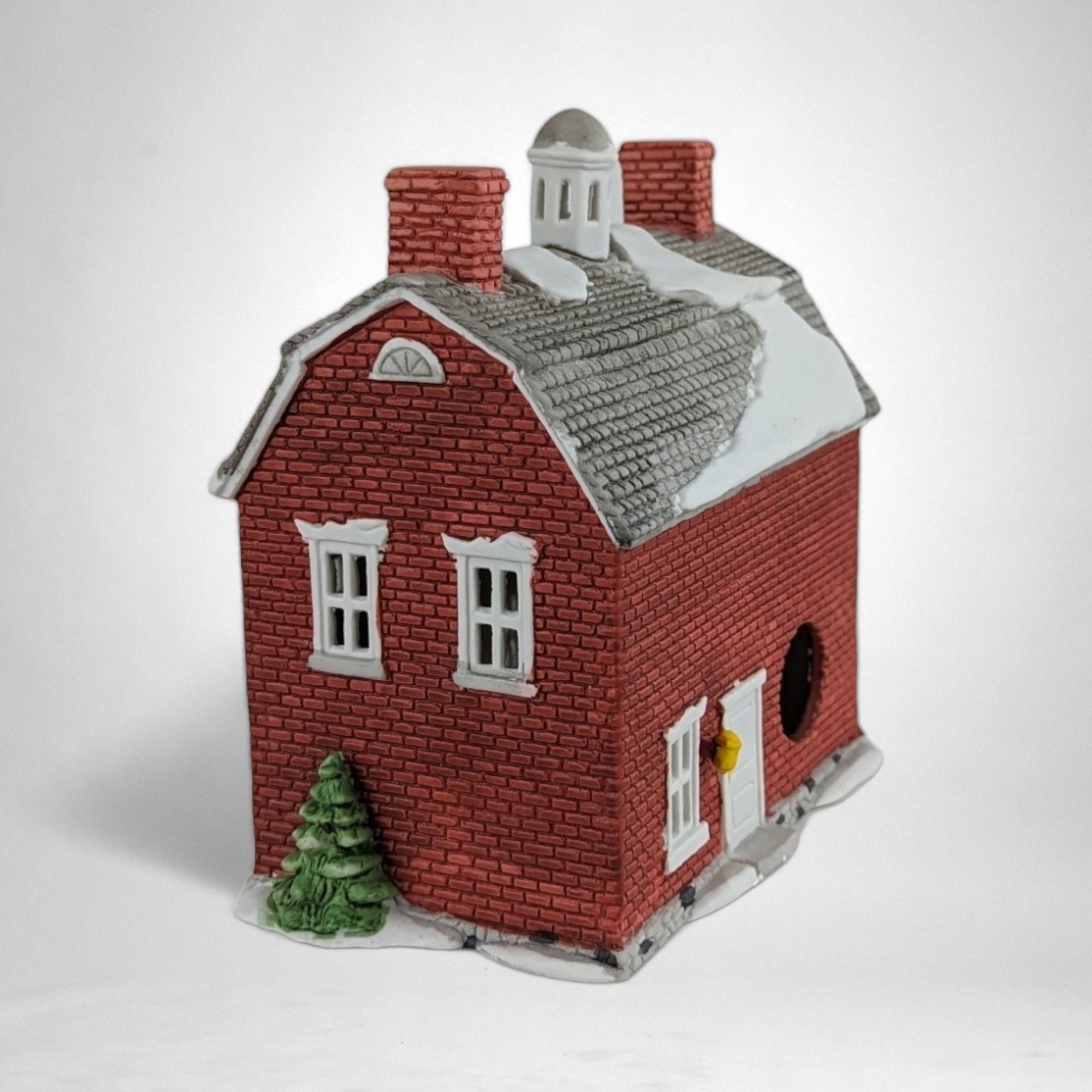 1986 Dept. 56 "Brick Town Hall" - New England Village Collectible