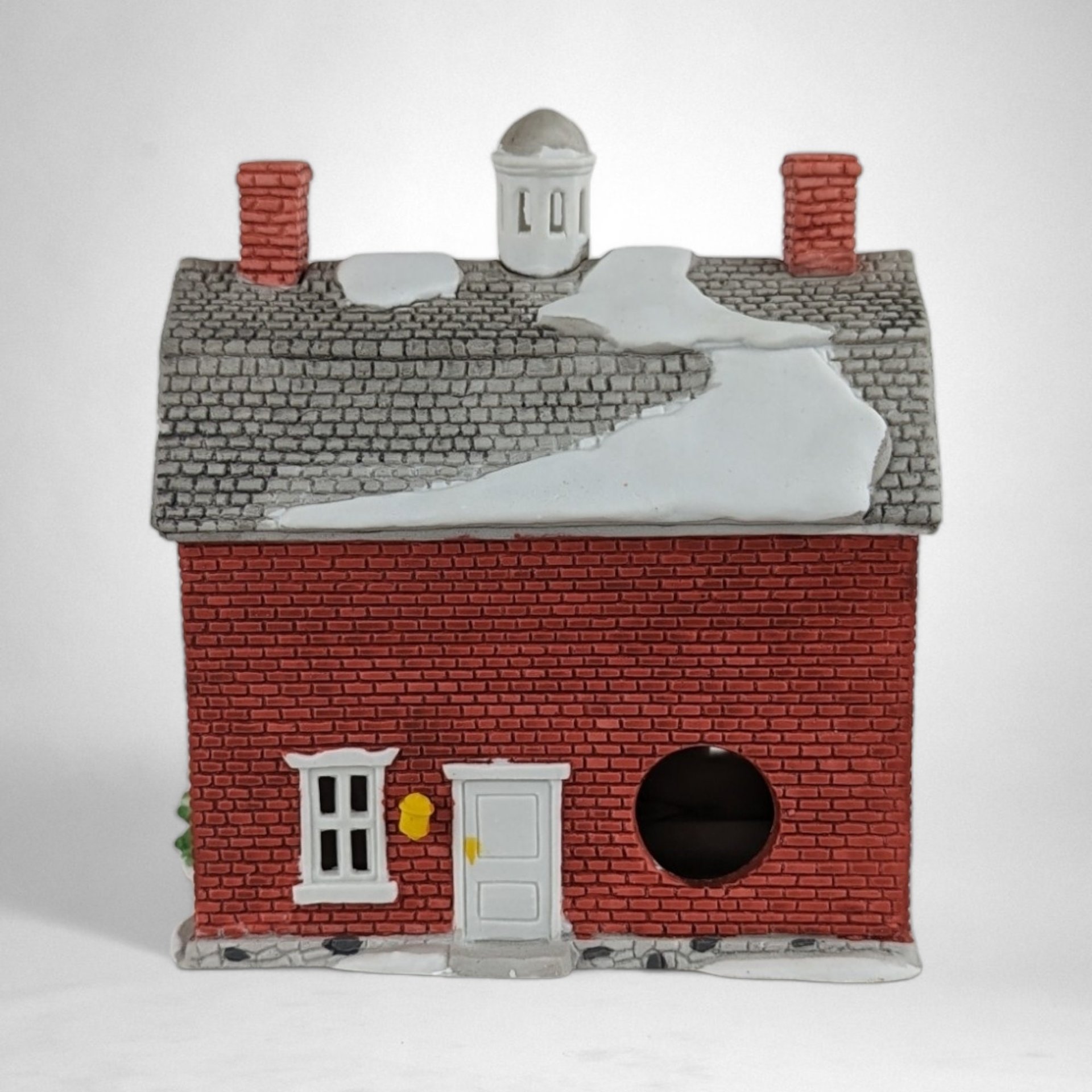 1986 Dept. 56 "Brick Town Hall" - New England Village Collectible