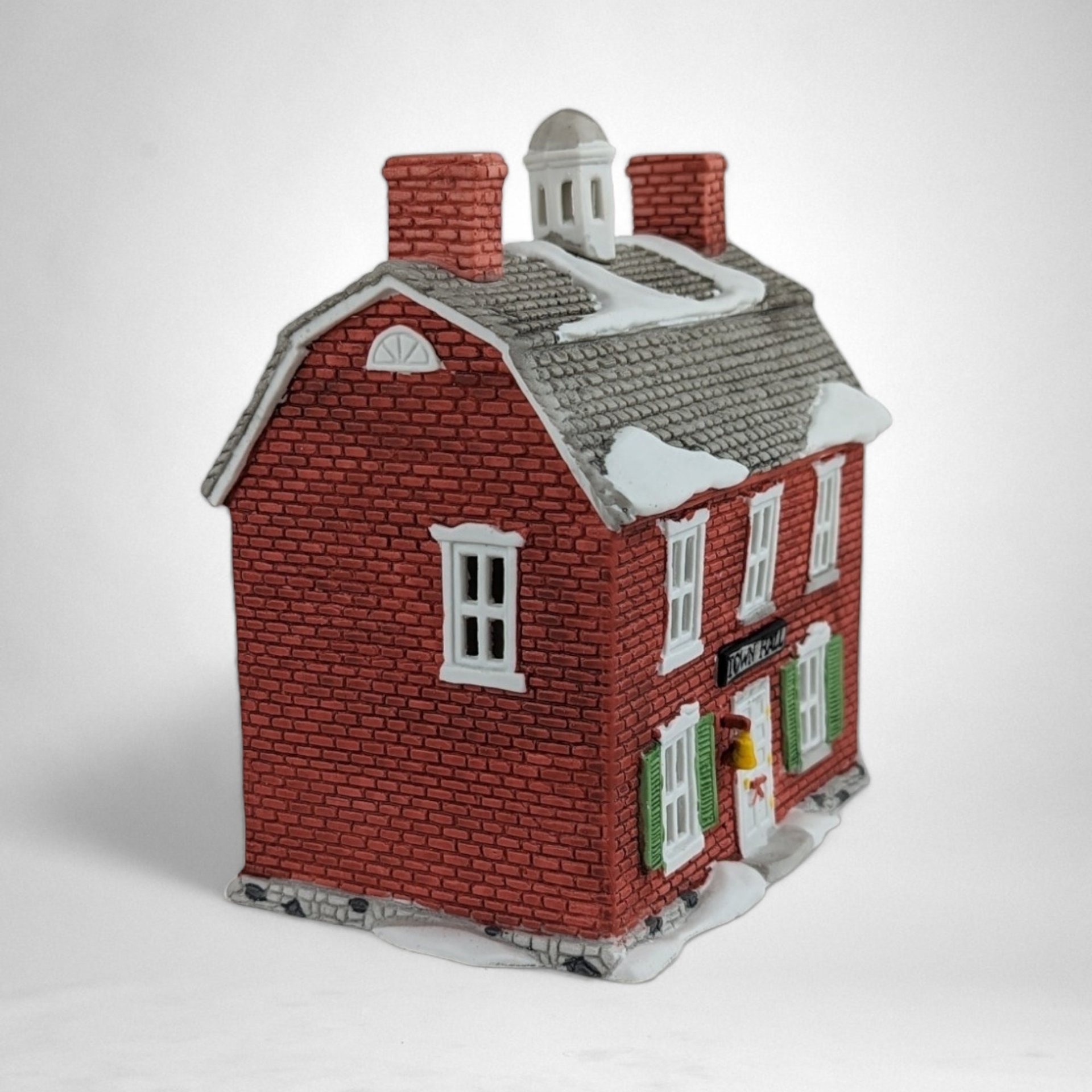 1986 Dept. 56 "Brick Town Hall" - New England Village Collectible