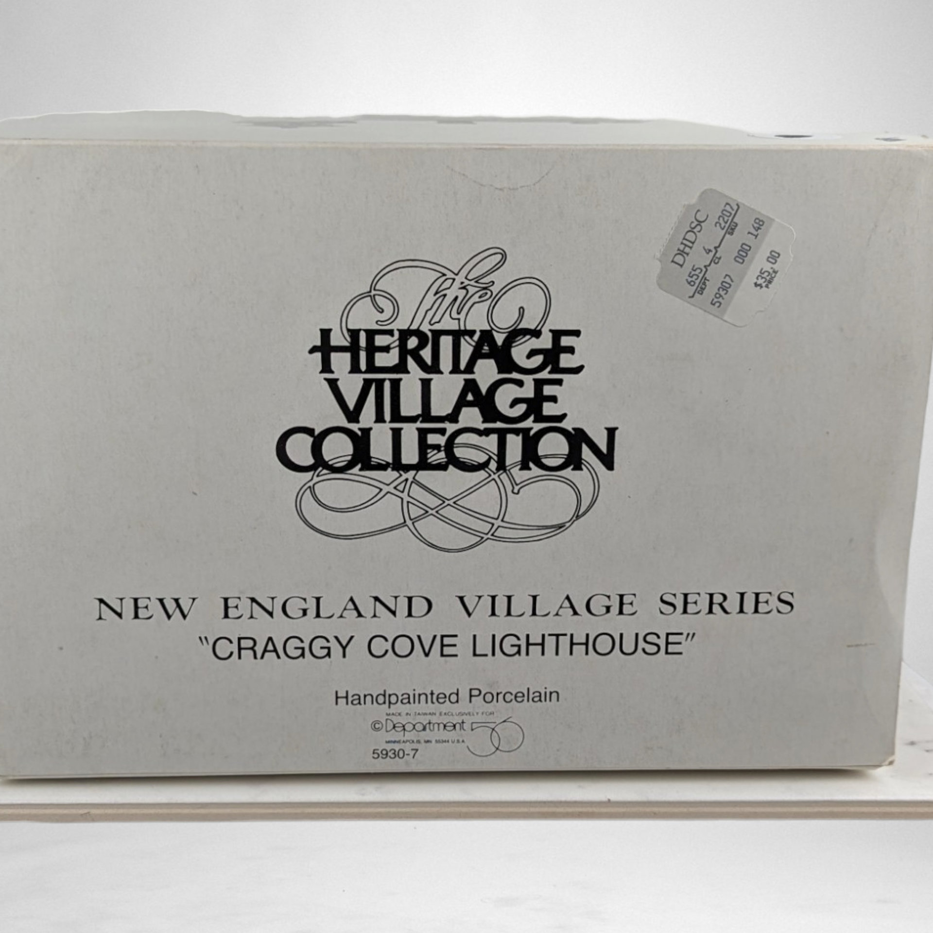 Dept 56 New England Village "Craggy Cove Lighthouse" | 1987 | Retired