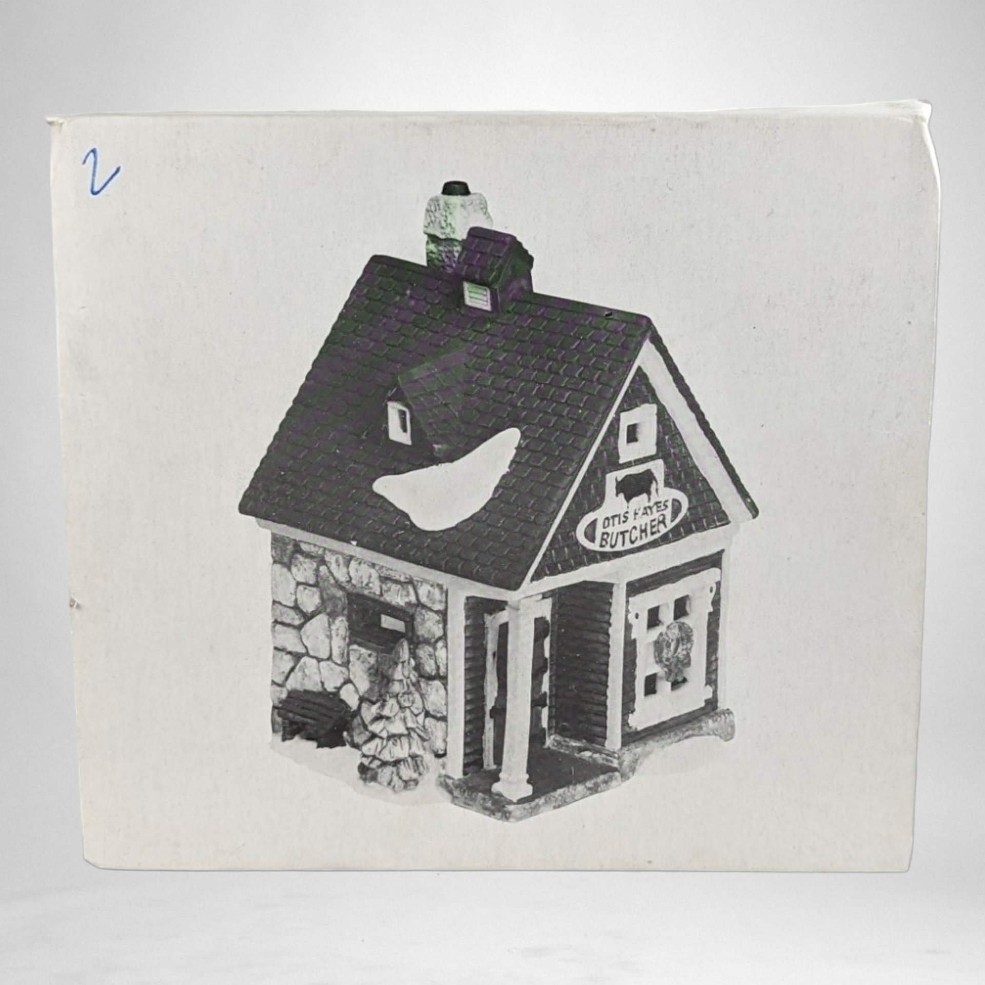 1988 Dept. 56 "Otis Hayes Butcher", New England Village House