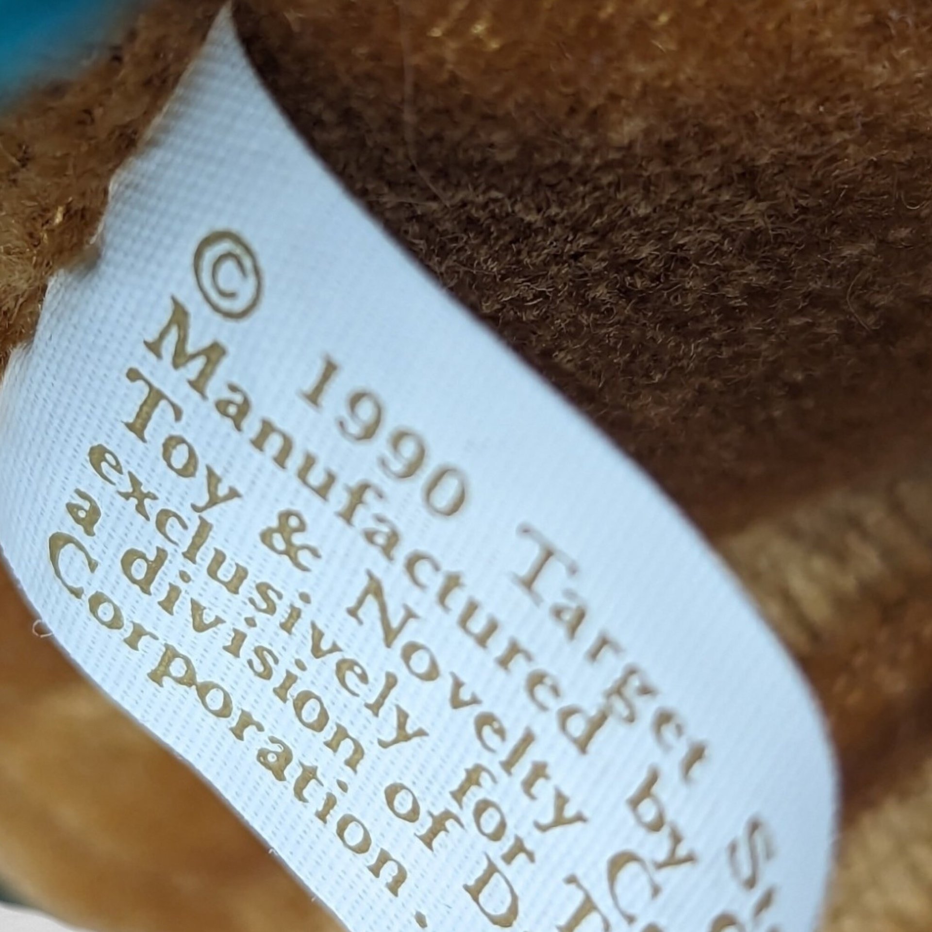 Vintage 1990 Target Gingerbread Plush Toy Pair - Sweet Holiday Collectibles!