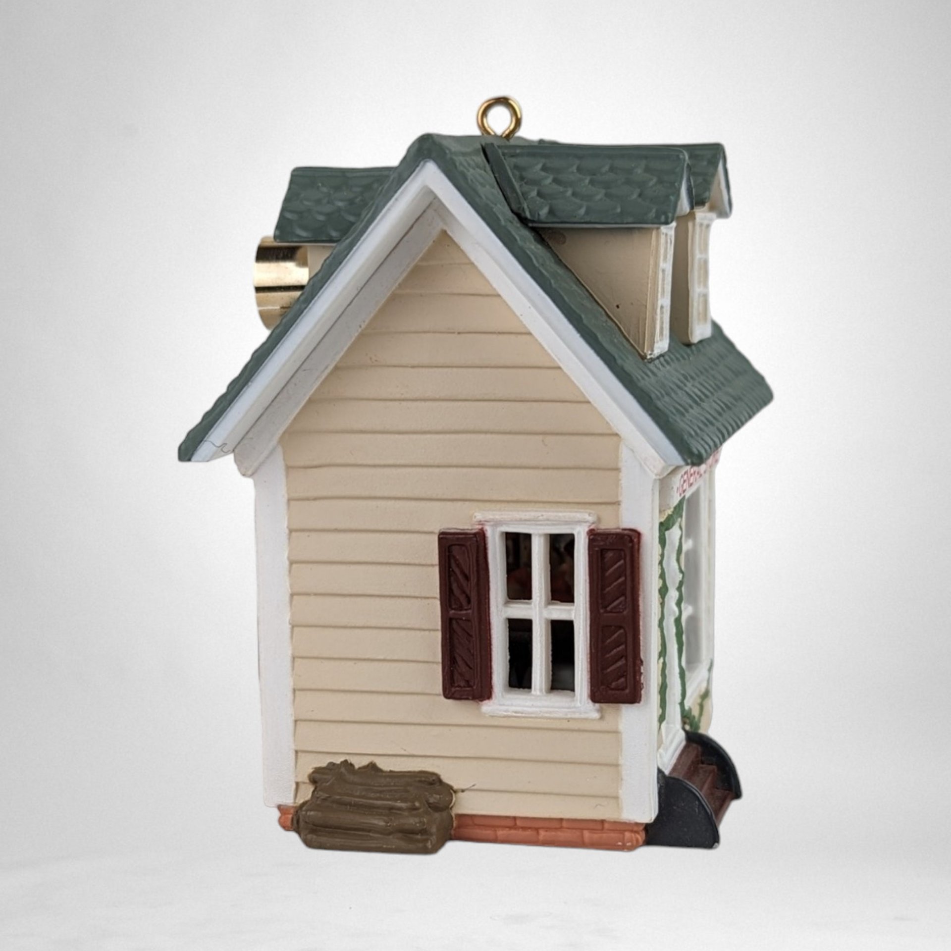 1986 Hallmark Lighted General Store Ornament - Vintage Holiday Glow!