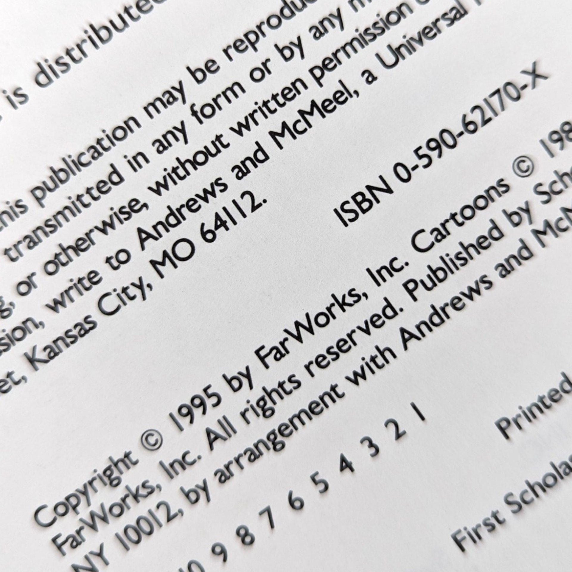 1996 The Far Side Gallery 5 by Gary Larson Softcover Book