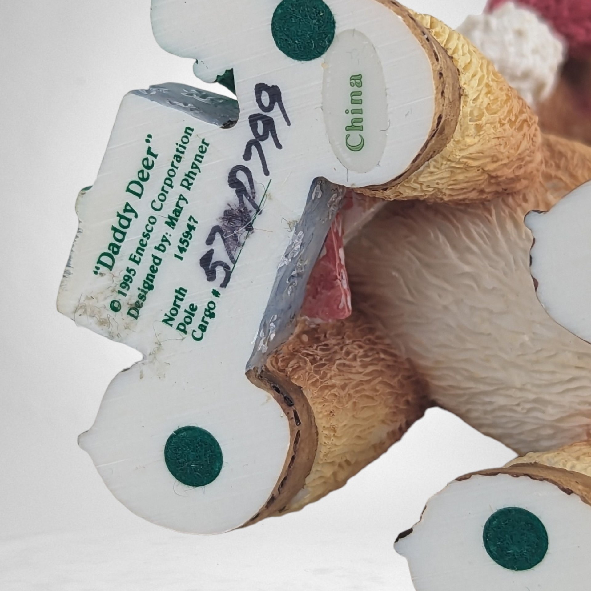 1995 Enesco 'Daddy Deer' Figurine: Heartwarming Collectible