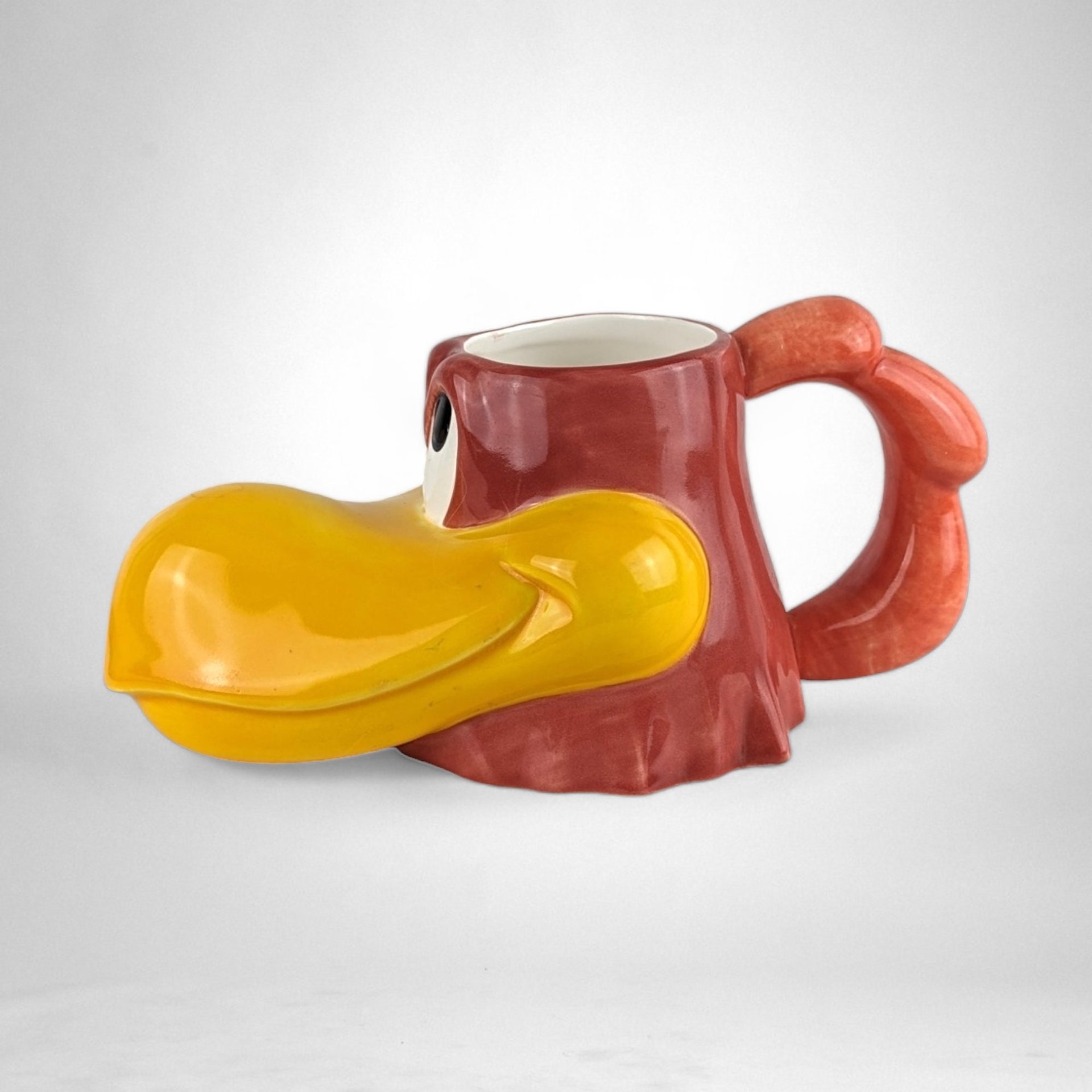 Vintage 1994 Foghorn Leghorn Head Mug, Small Nick on Beak