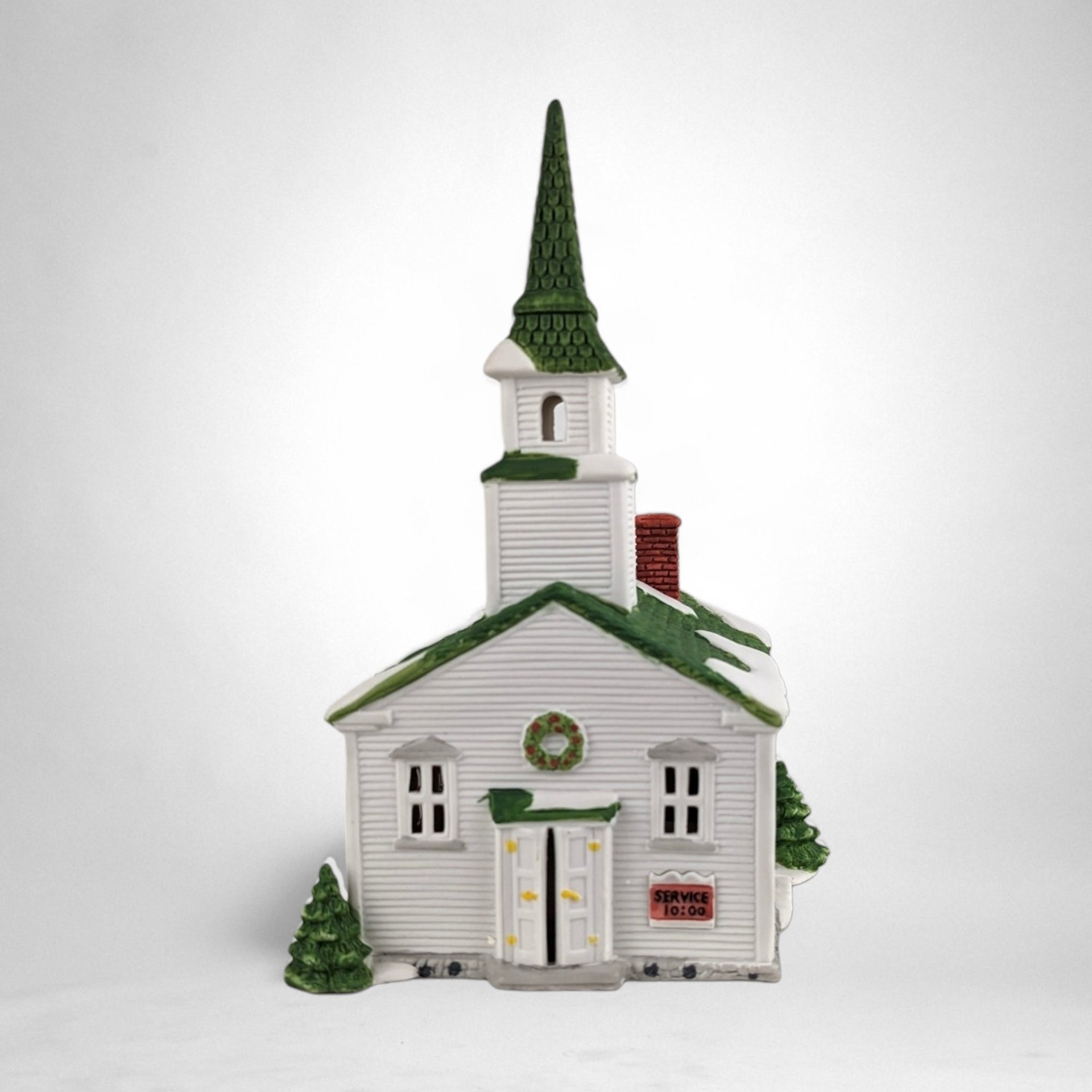 1986 Dept. 56 "Steeple Church" - Timeless New England Village Collectible