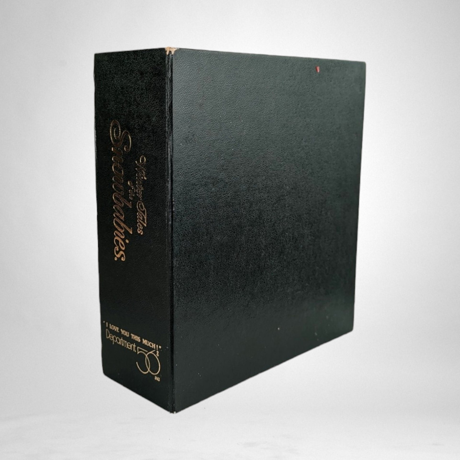 Cherished Moments: Vintage Dept. 56 Snowbabies 'I Love You This Much' Figurine - Timeless Expression of Love in Adorable Detail