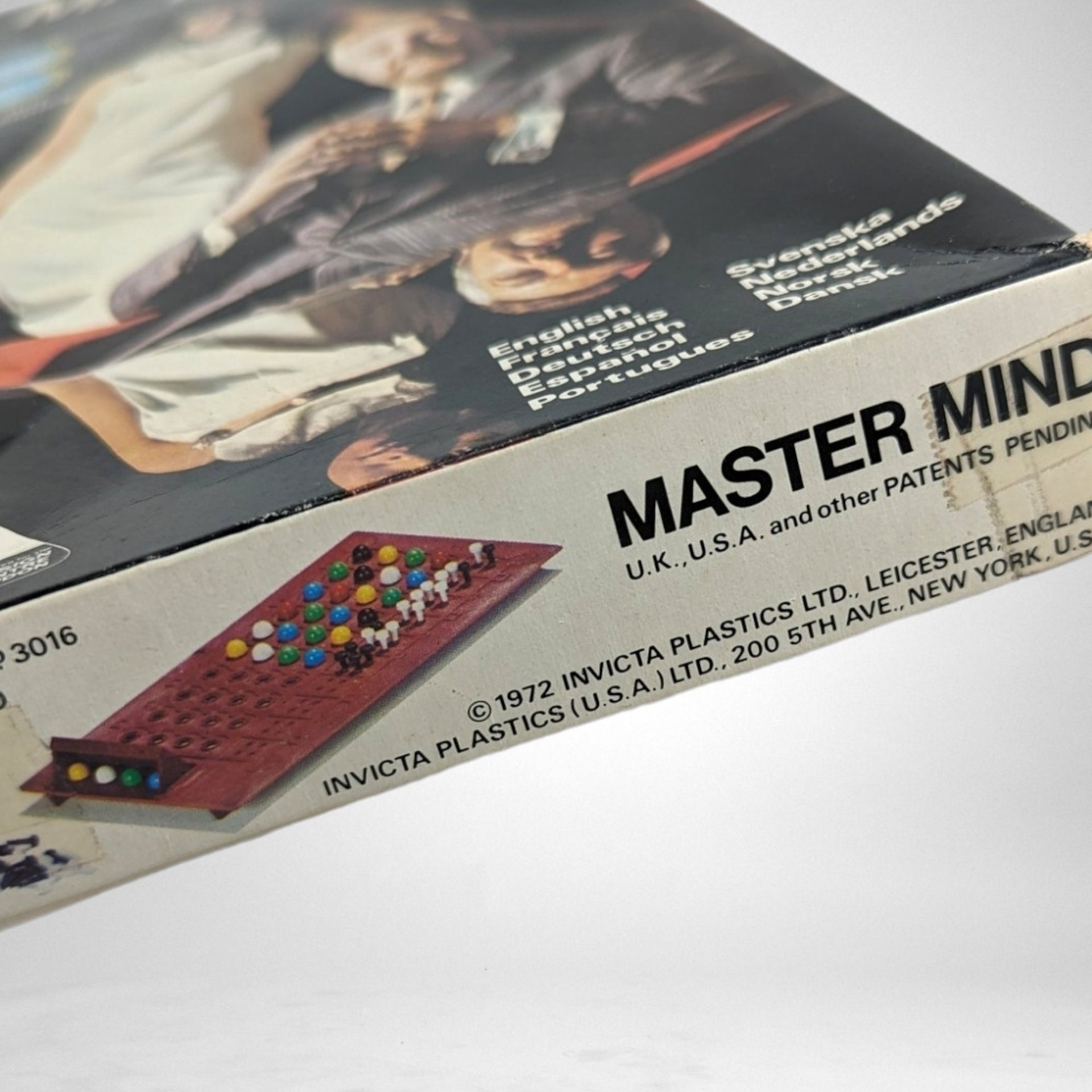 1972 Mastermind Game - Vintage Code-Breaking Classic