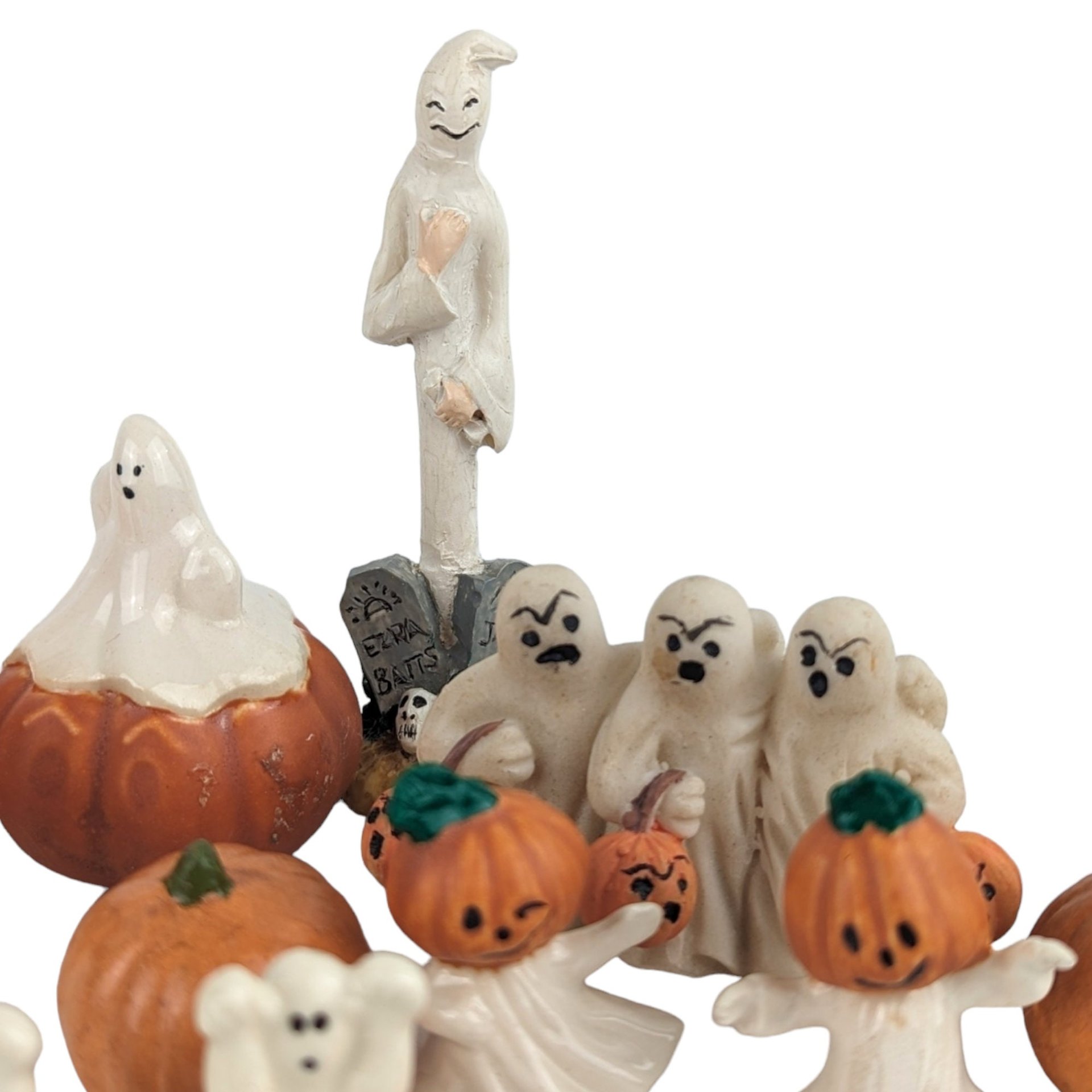 Collection of 13 Small Halloween Figurines