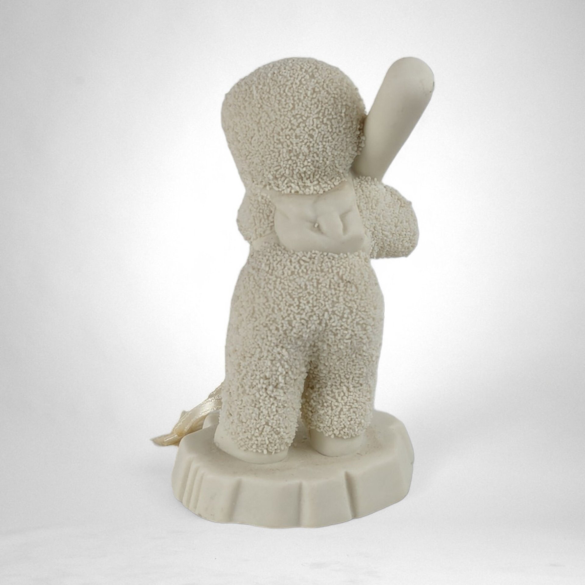 1999 Dept. 56 Snowbabies 'Batter Up' Baseball Figurine - Charming Collectible