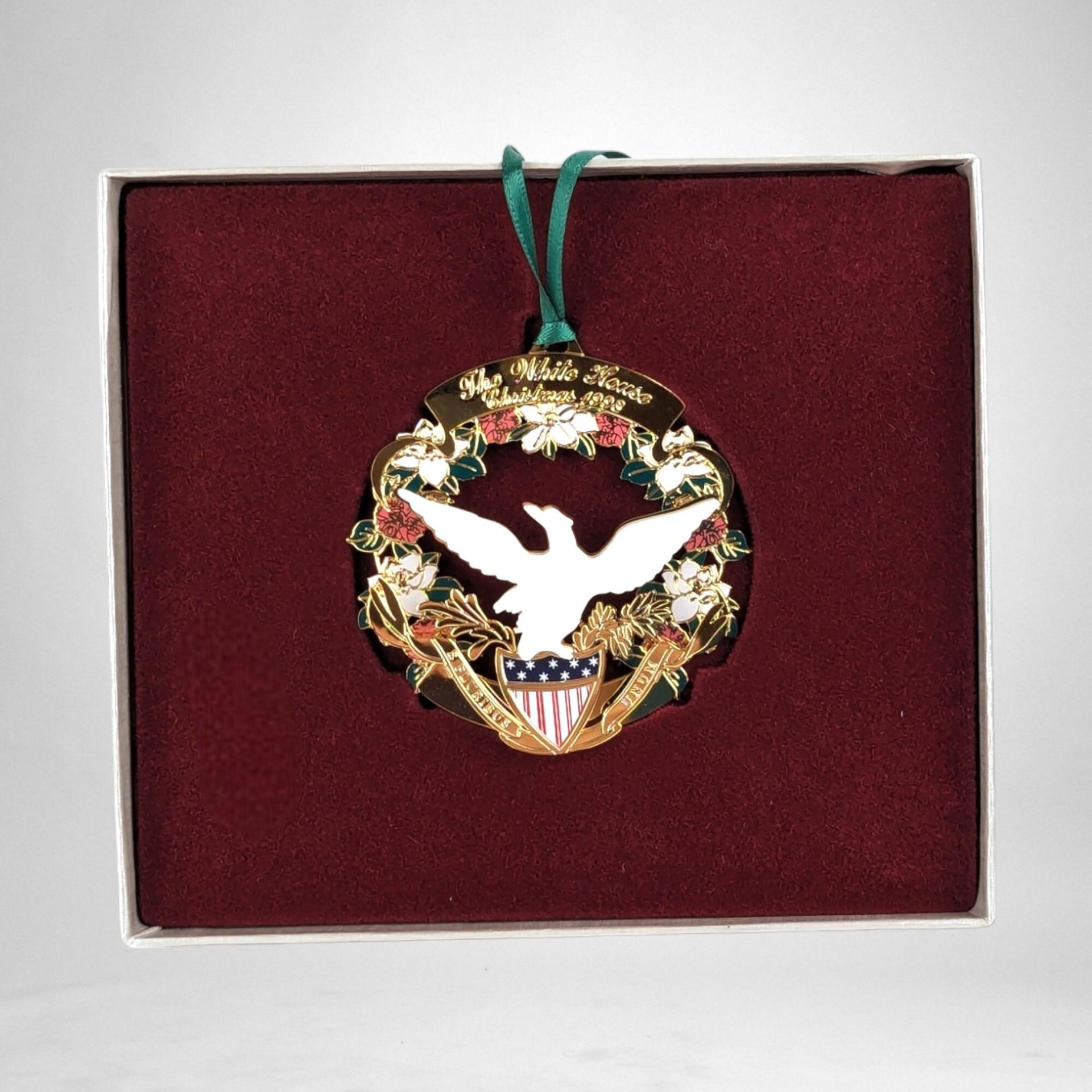 1993 White House Historical Association Christmas Ornament - Presidential Elegance