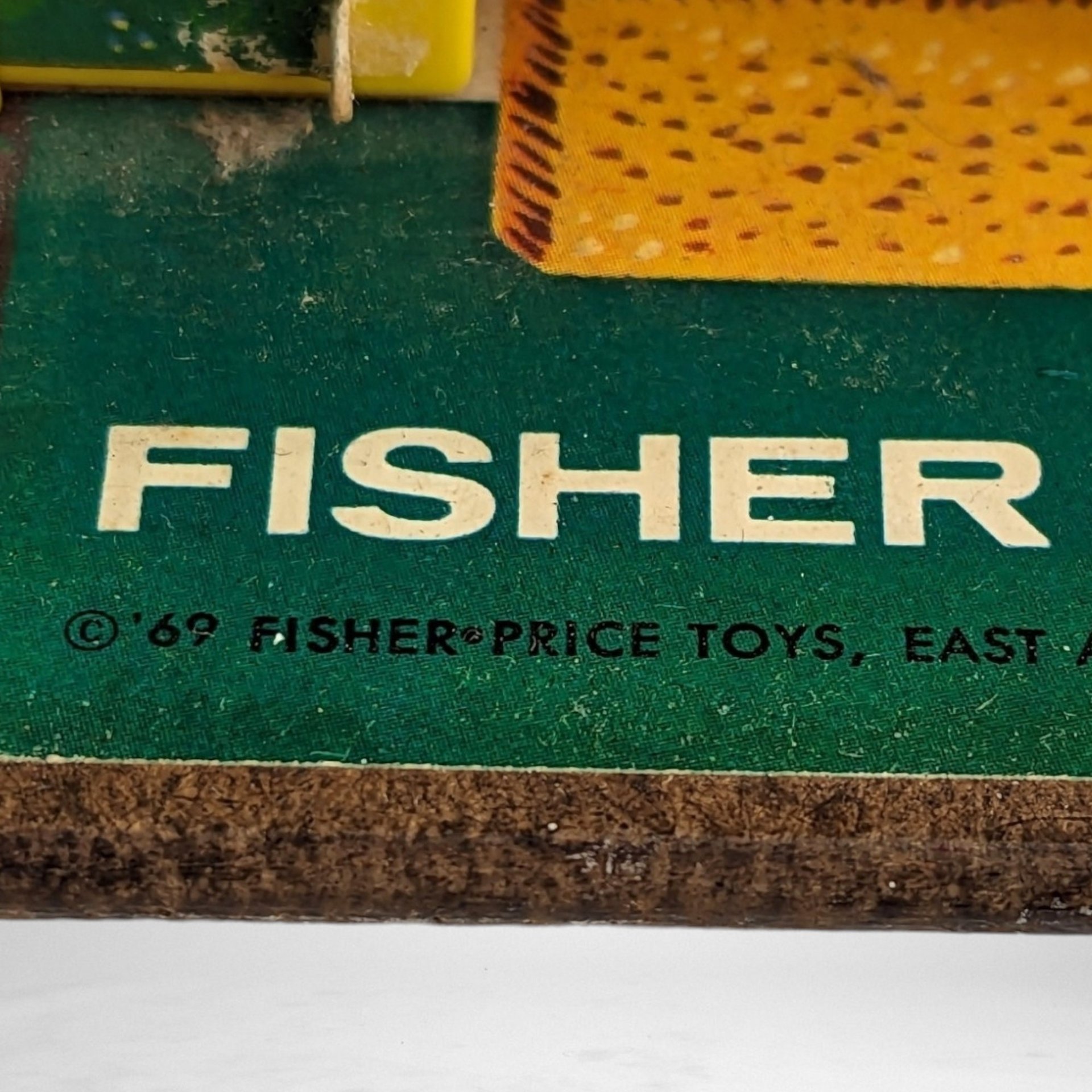 1969 Fisher Price Little People Family House - Vintage Toy Collectible