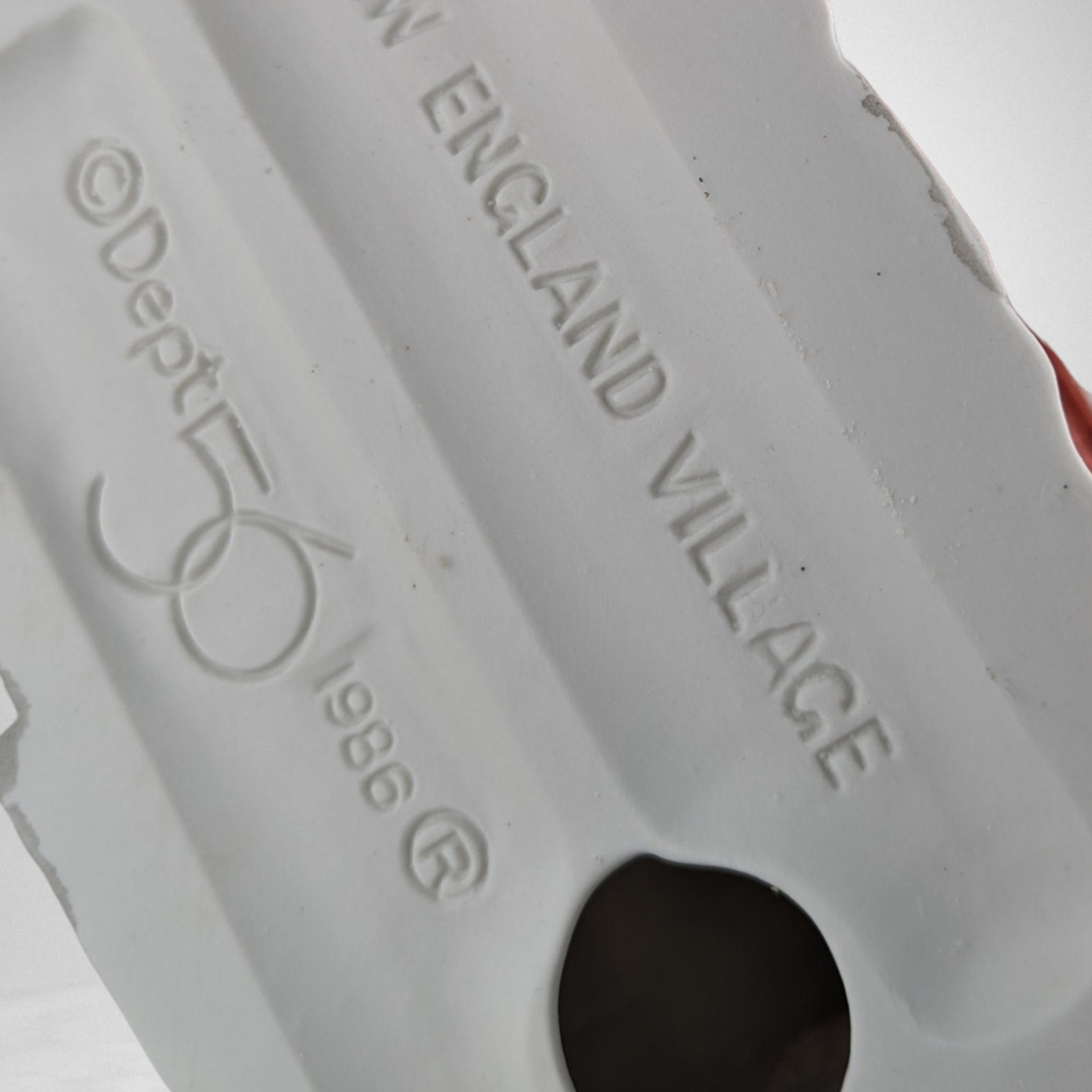 1986 Dept. 56 "Brick Town Hall" - New England Village Collectible