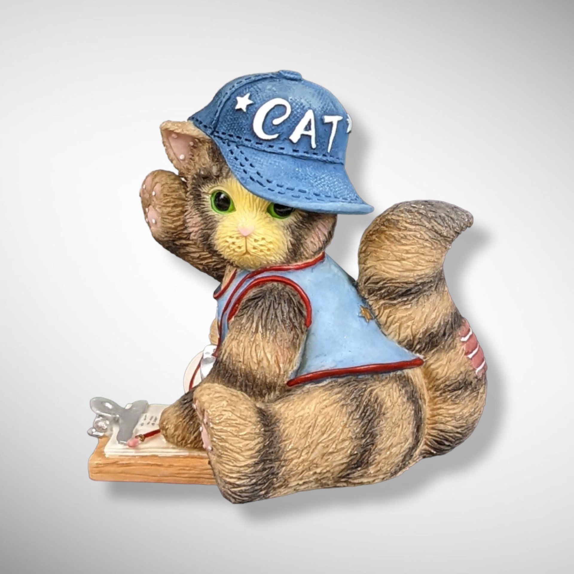 2000 Enesco Calico Kittens 'You Motivate The Rest Of Us' Figurine