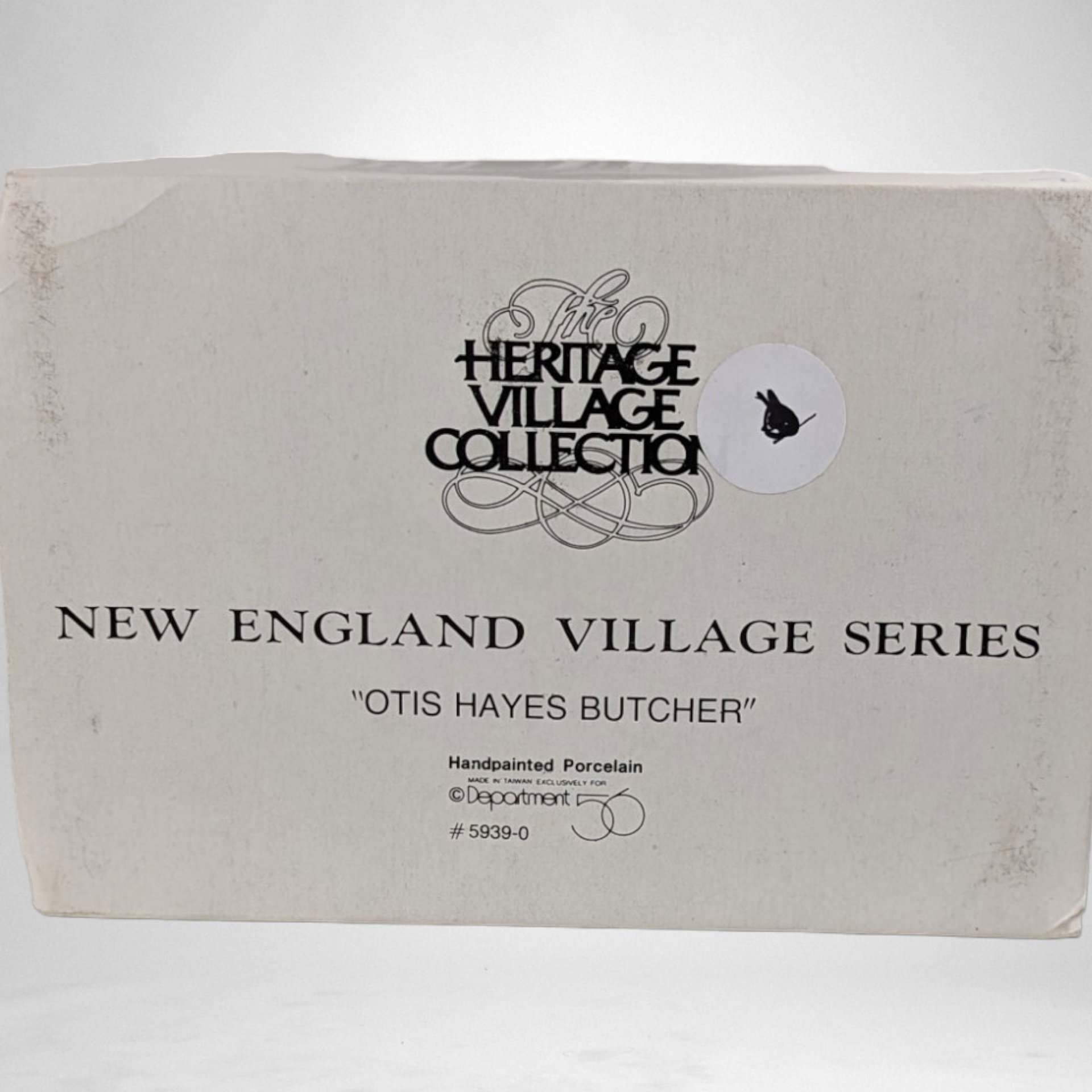 1988 Dept. 56 "Otis Hayes Butcher", New England Village House