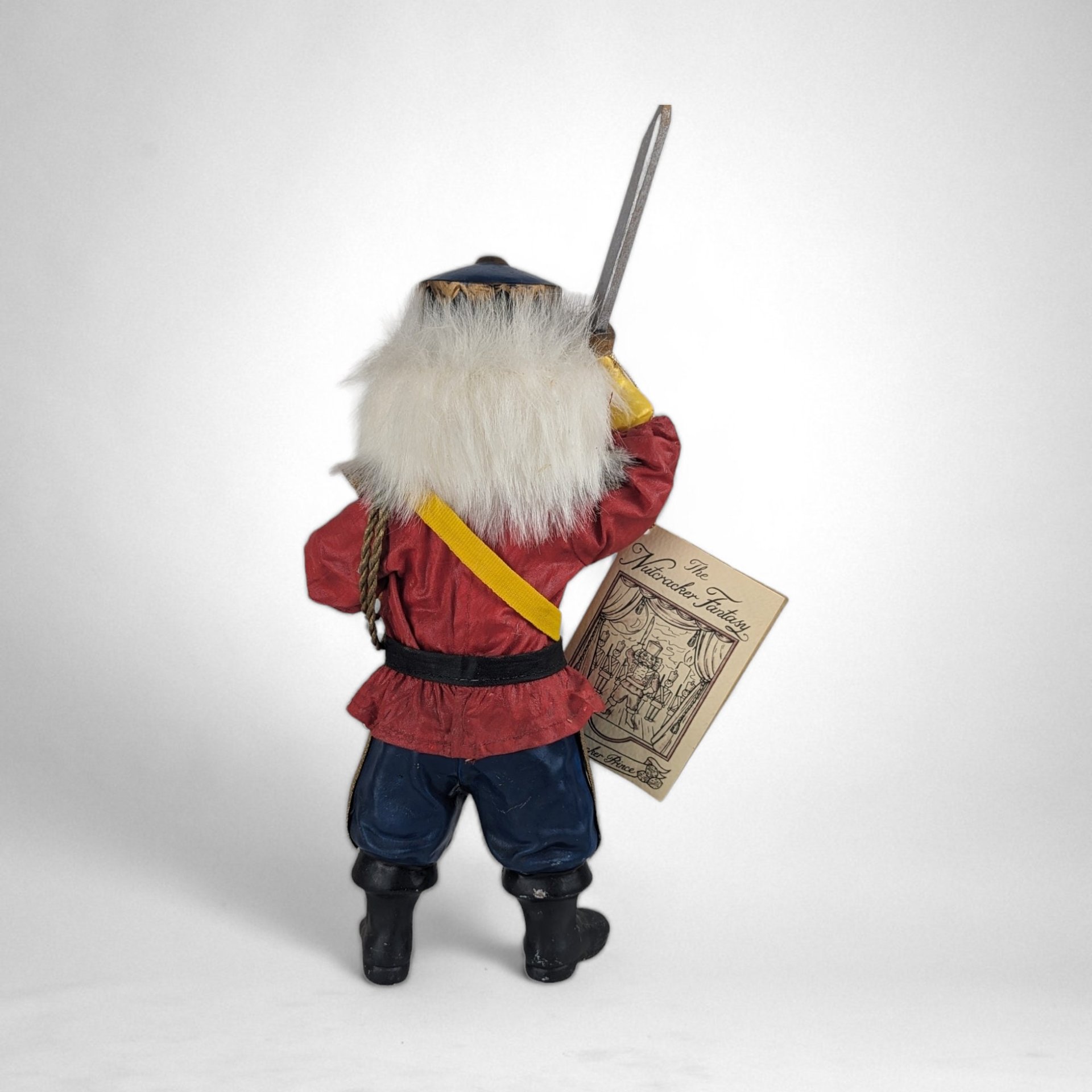 Midwest Nutcracker Fantasy Nutcracker Prince 11" Paper Mache Doll - Whimsical Holiday Elegance!