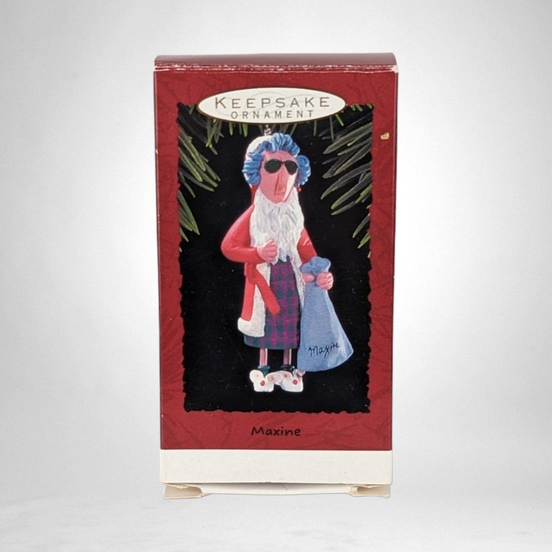 1993 Hallmark Maxine Ornament: Vintage Sass and Holiday Cheer for Your Tree!