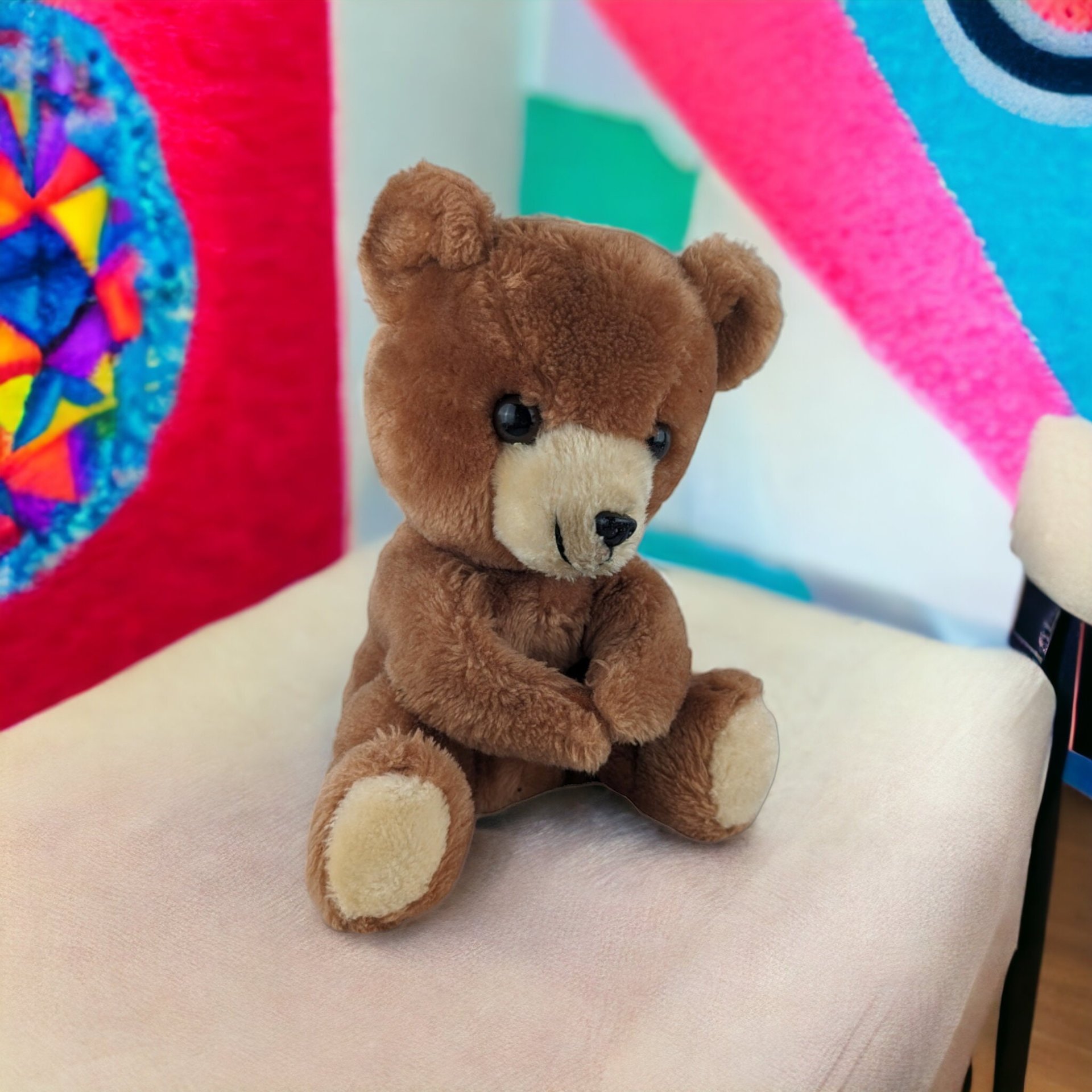 1977 Dakin Plush Teddy Bear