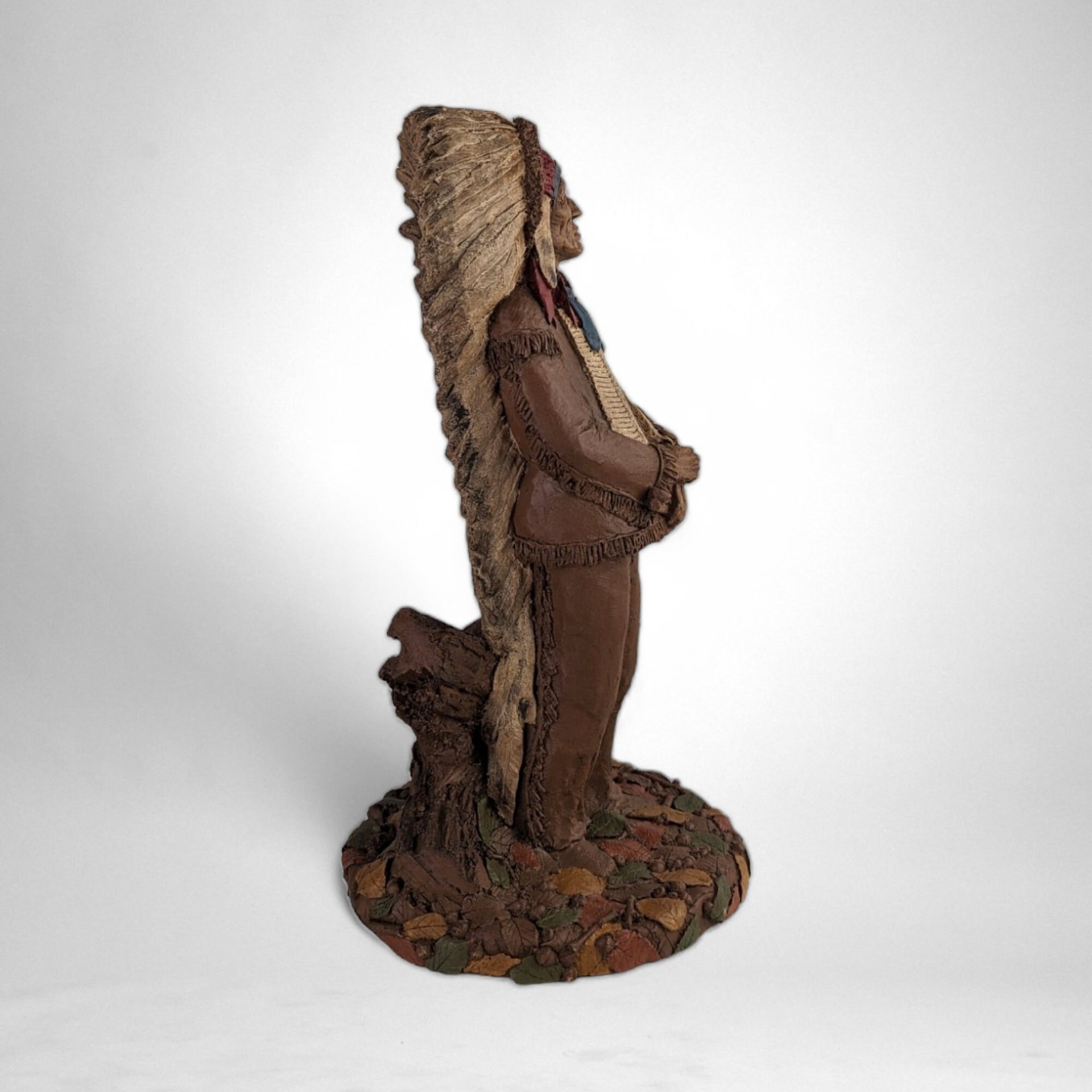 1987 Tom Clark Hollow Horn Bear Sculpture | Cairn Studios | Native American Art |  Western Decor | Collectible Figurine | 12 Inches