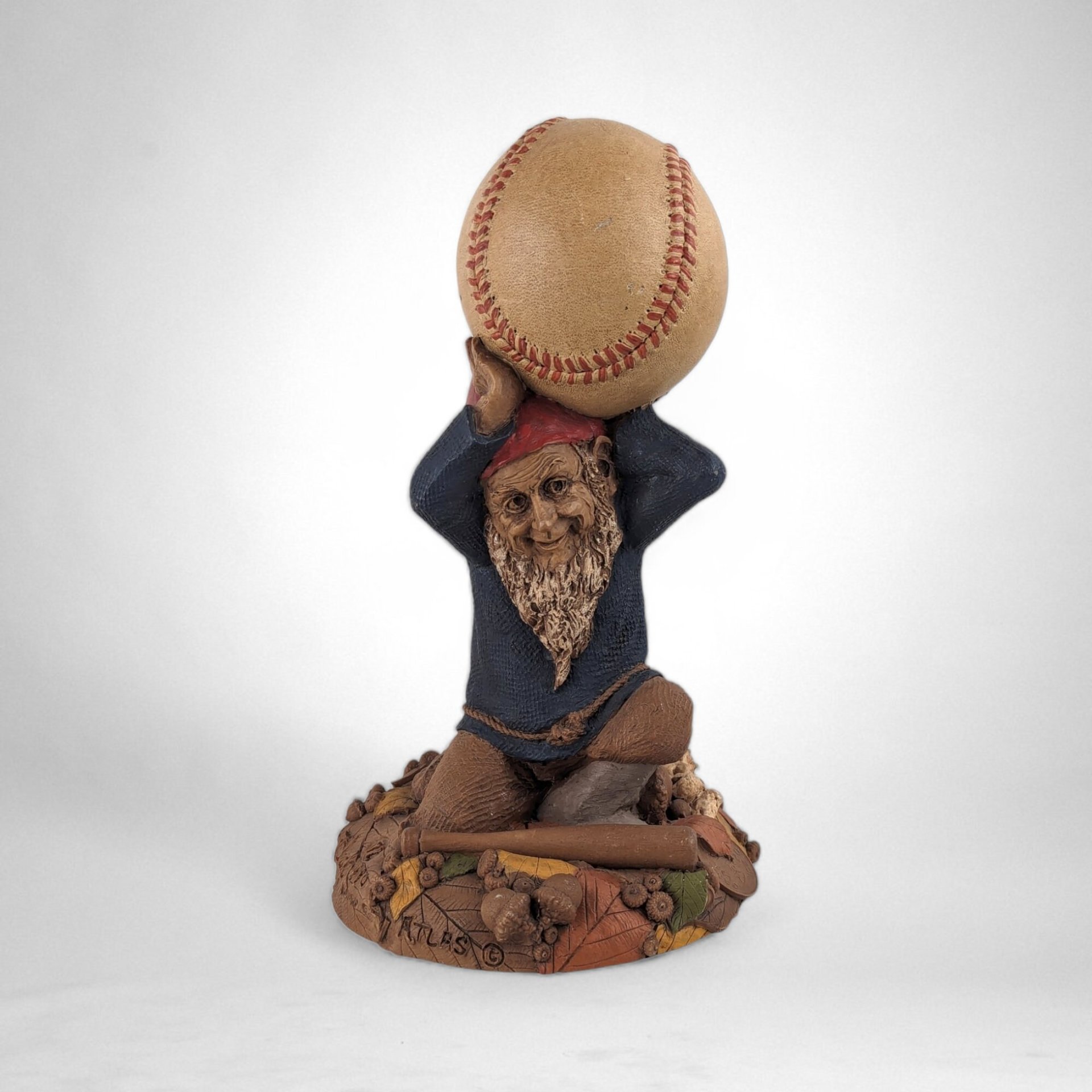 1990 Tom Clark 'Atlas' 8" Sculpture