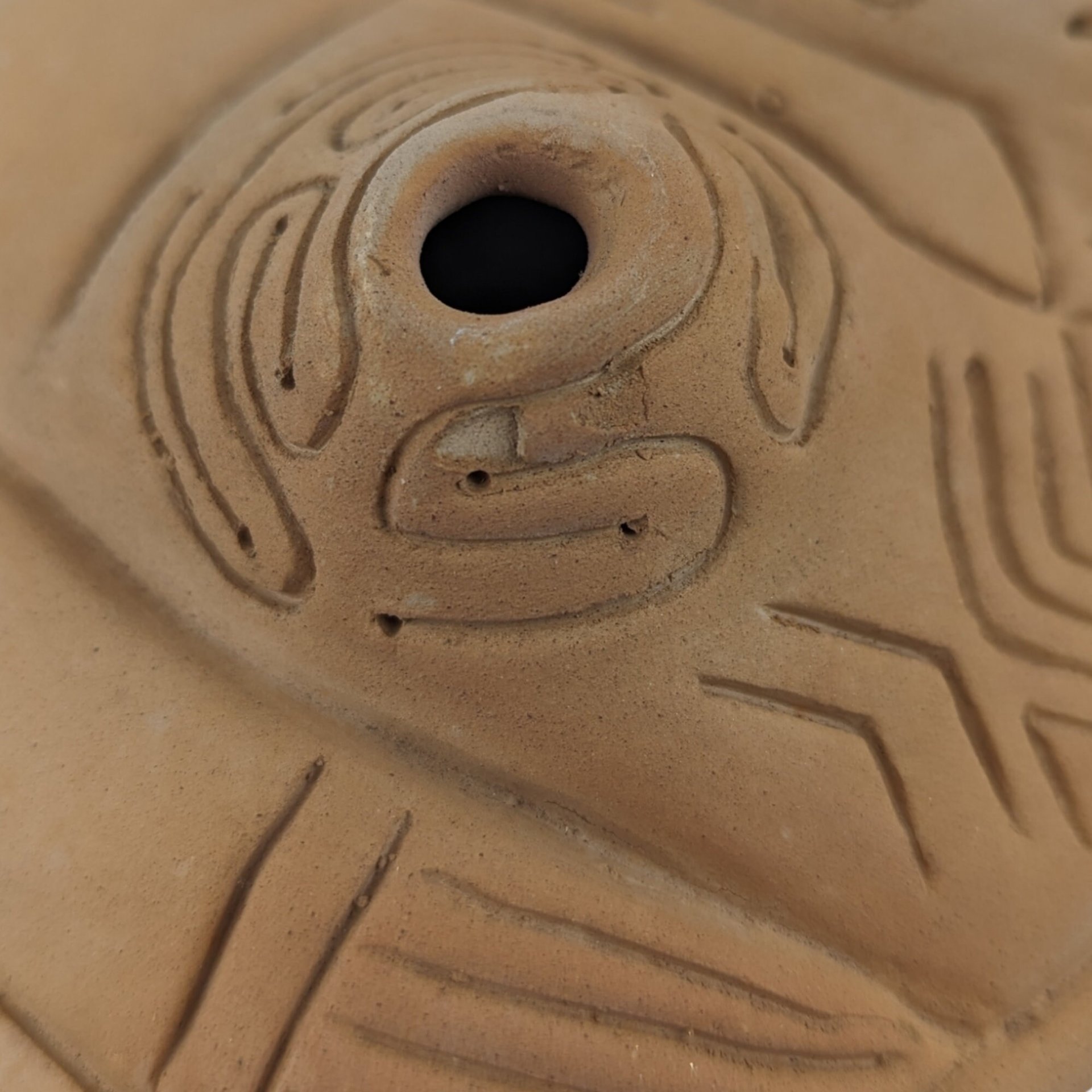 Vintage Clay Art Unique Wall Hanging