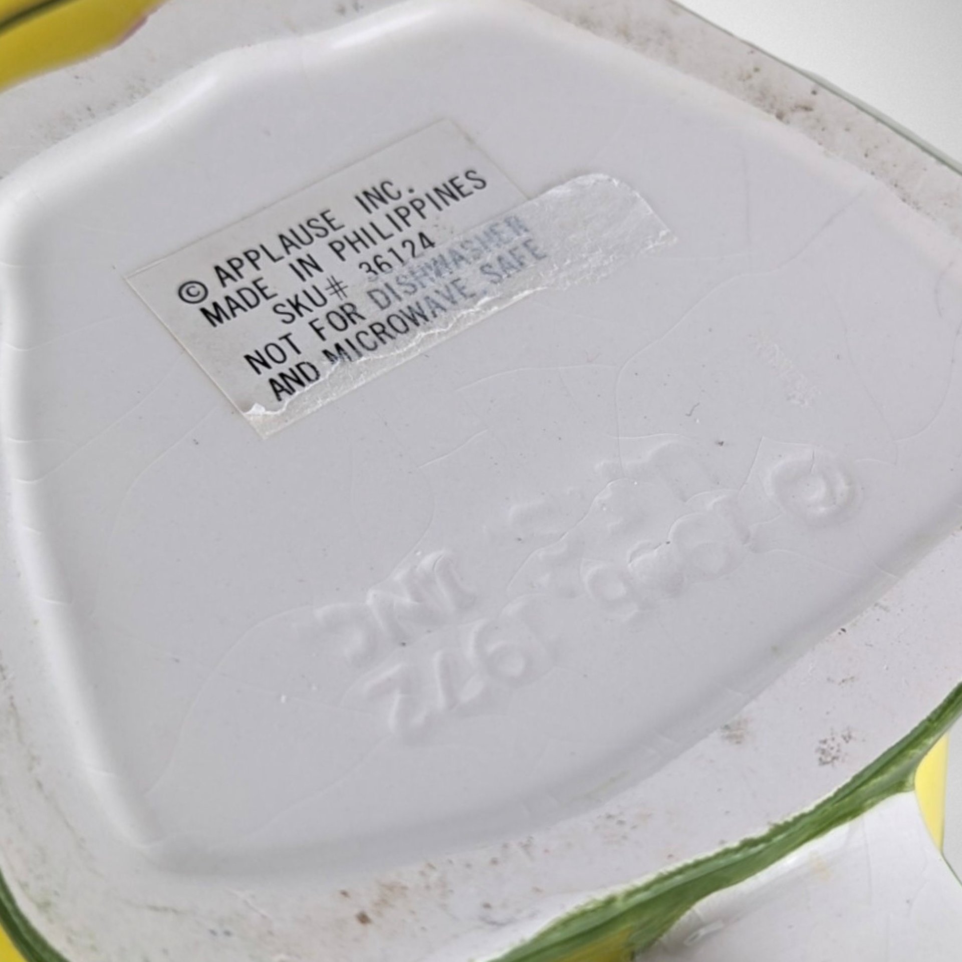 Vintage Woodstock Head Ceramic Mug (Small Chip on Bottom)