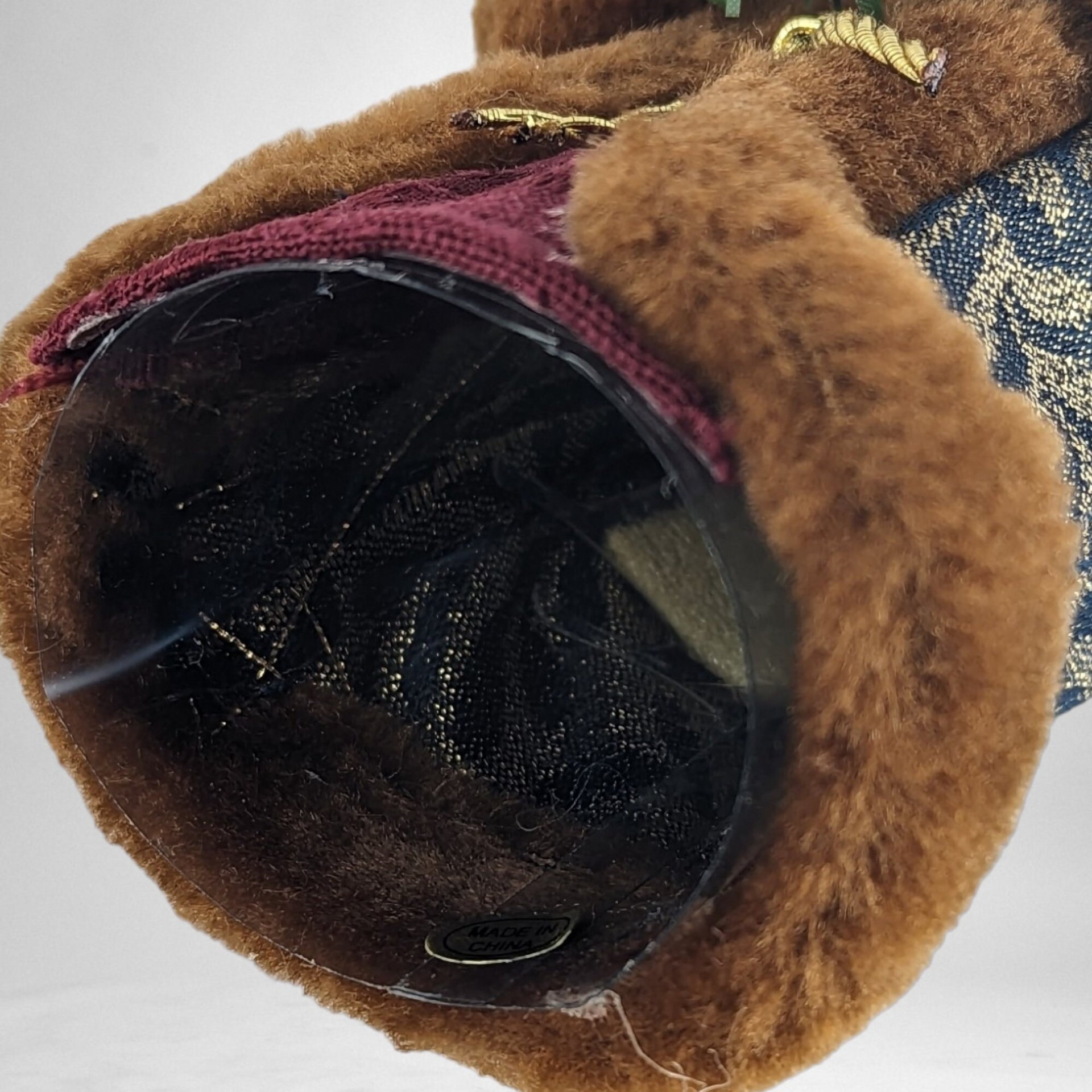 Vintage Charm: 6-inch Santa Ornament/Small Tree Topper