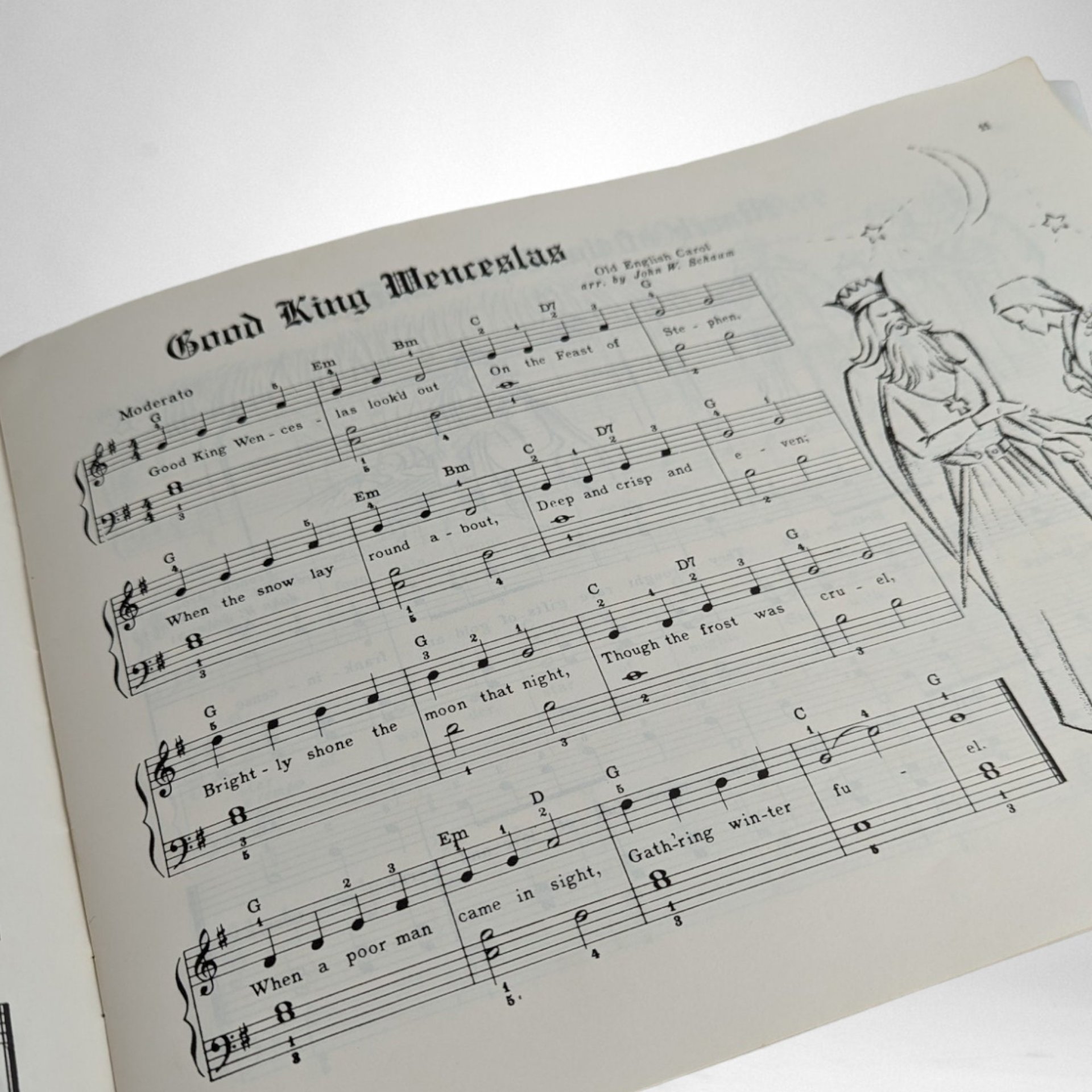 Musical Time Capsule: 1945 Christmas Album Sheet Music by John W. Schaum – Vintage Festive Melodies for Piano
