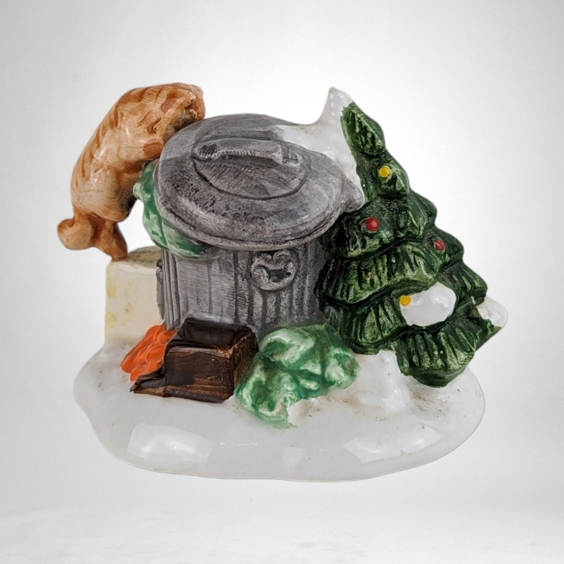 Dept. 56 The Original Snow Village Cat and Dog Figurines - Charming Pet Companions